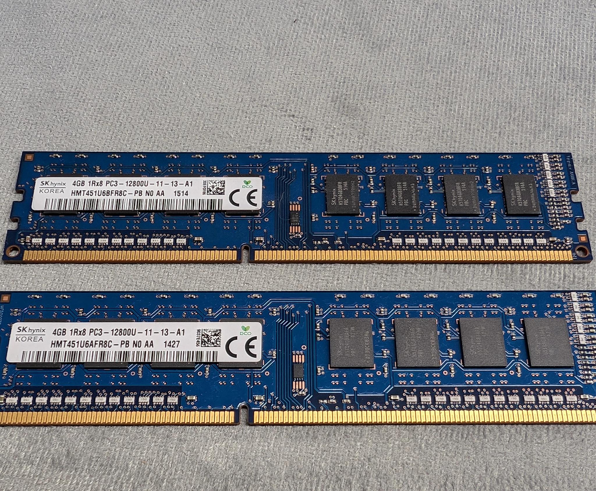 SK Hynix 8GB (2x4GB) DDR3-1600  CL11