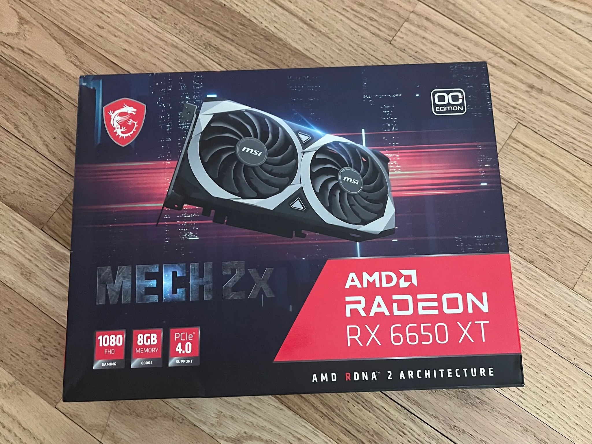 Used MSI Mech 2X Radeon RX 6650 XT 8GB