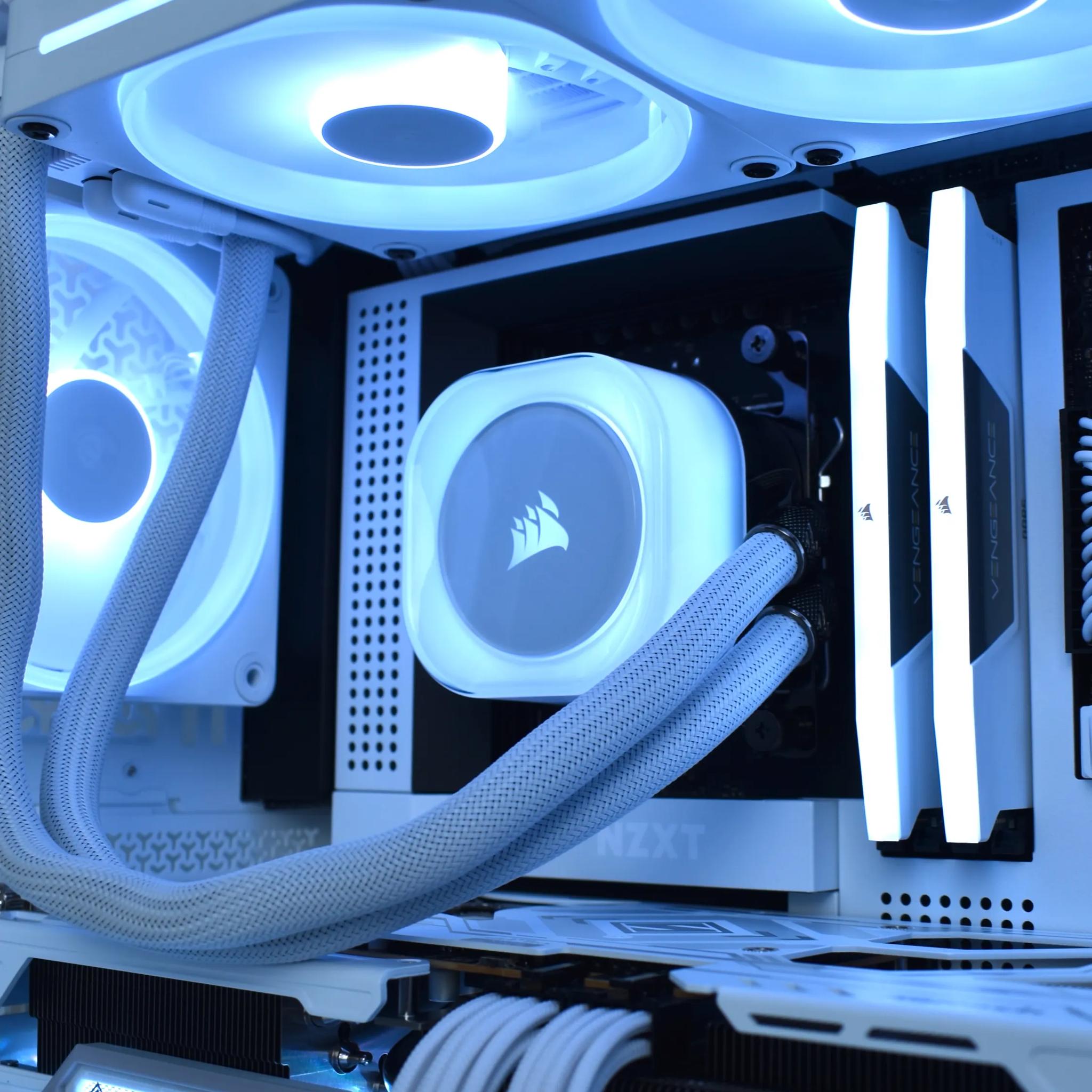 🌨️❄️BLIZZARD❄️🌨️ 1440p/4K Custom Gaming PC | Ryzen 9800X3D, RX 9070 XT, 2TB SSD, 32GB DDR5 |