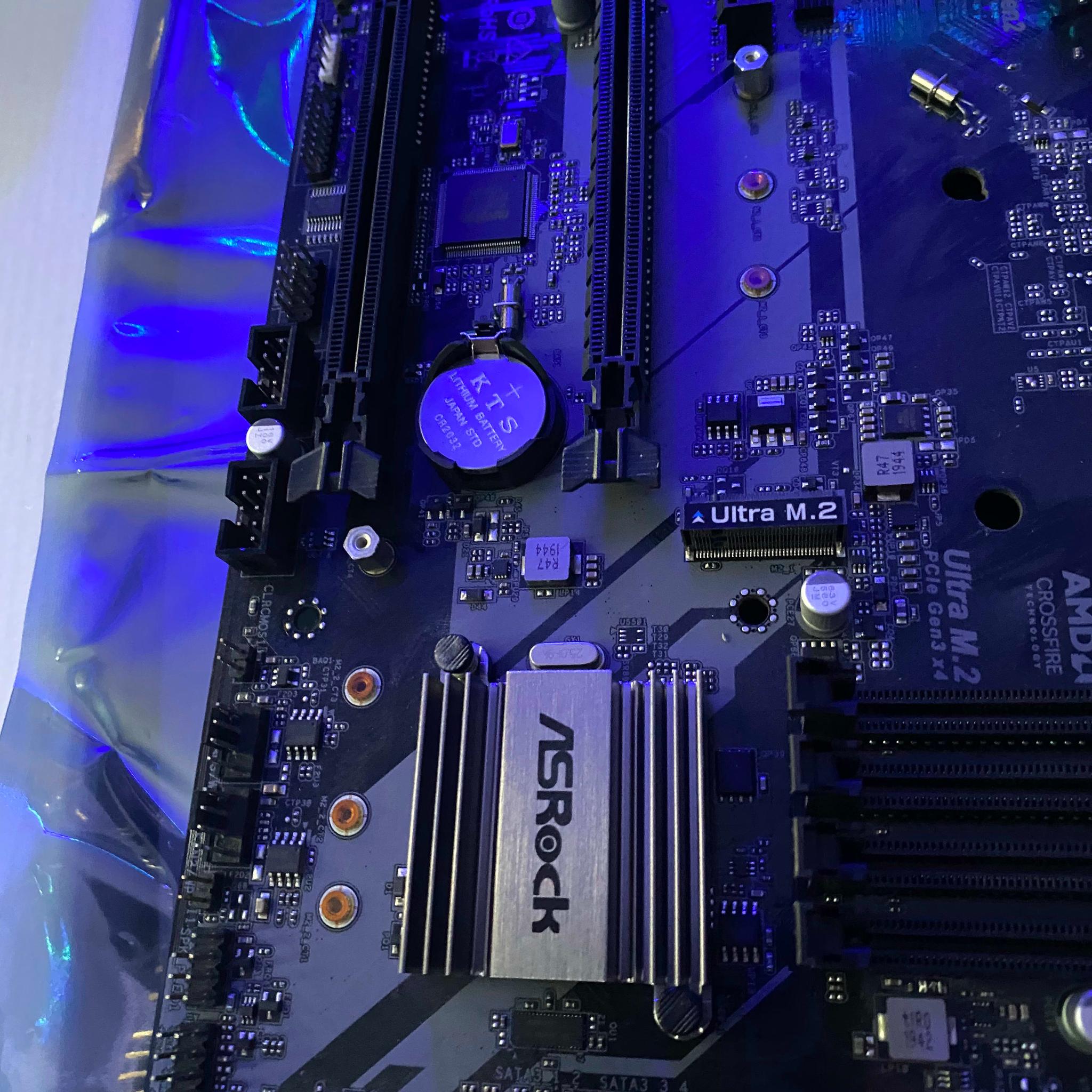 Used-ASRock B450M Pro4-Micro ATX