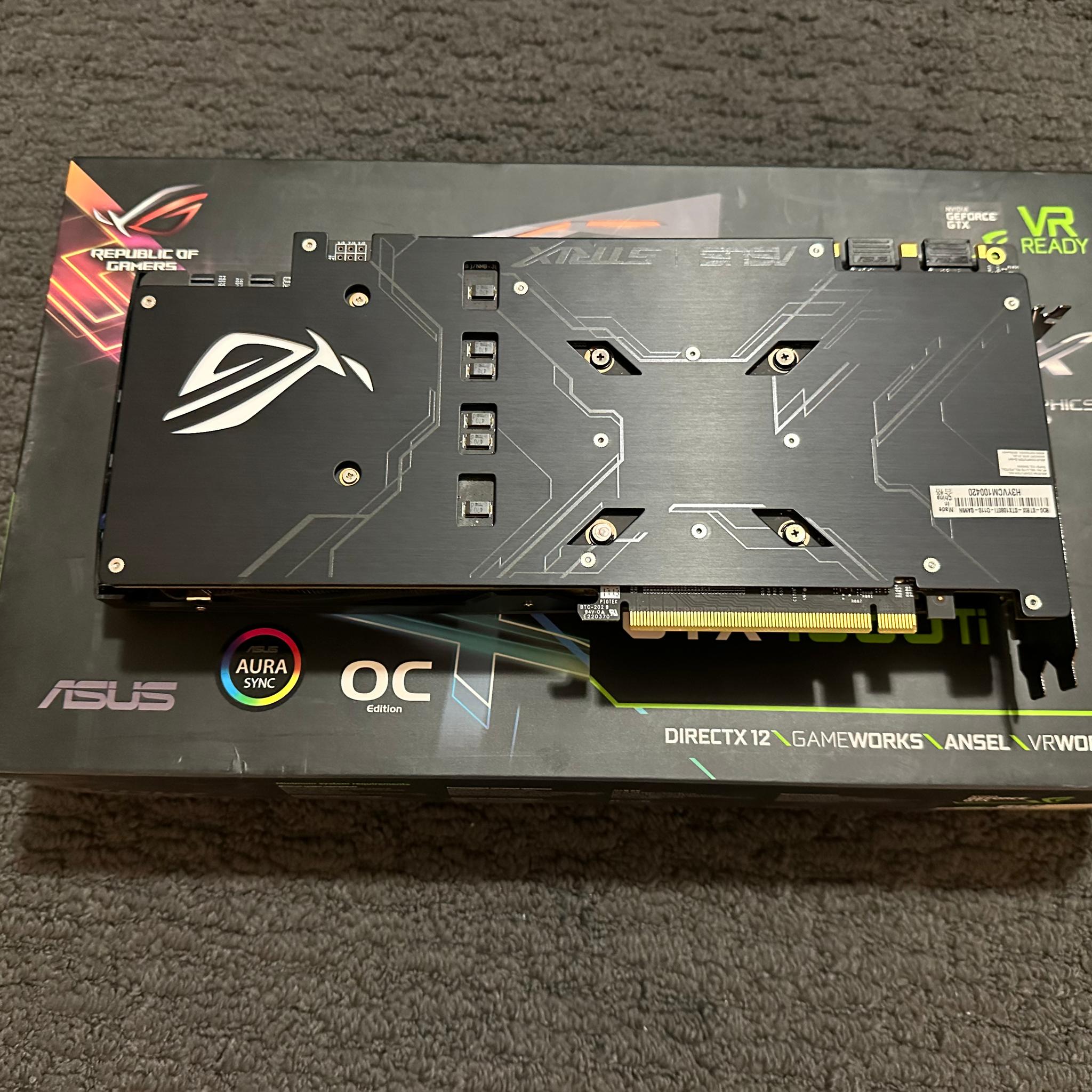 Asus ROG Strix GeForce GTX 1080 Ti Gaming OC Edition