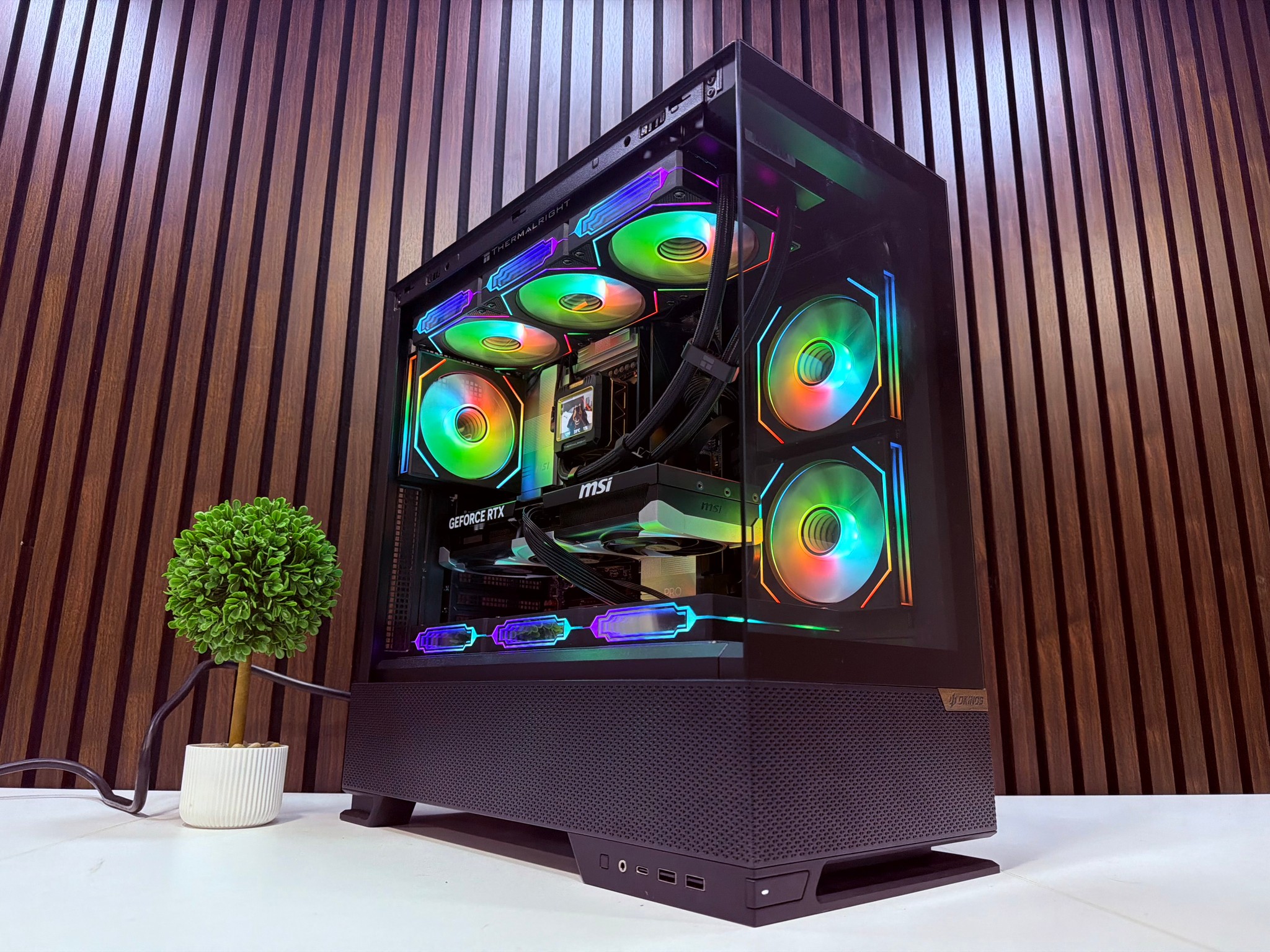 RTX 5070 TI | Ryzen 9850X3D | 32GB DDR5 | 2TB M.2 | 1000 W Gold PSU | ARGB Fans | Windows 11