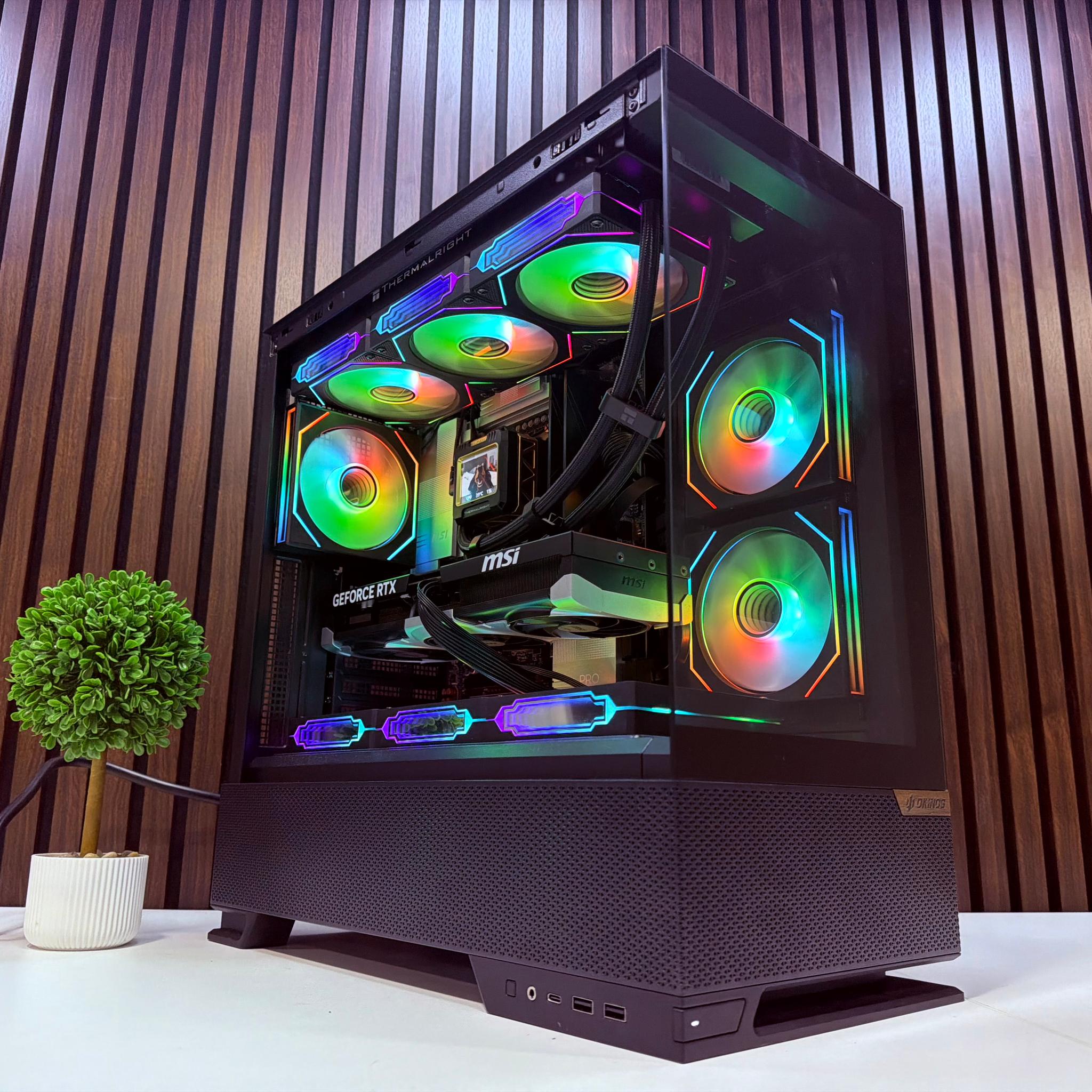 RTX 5070 TI | Ryzen 9850X3D | 32GB DDR5 | 2TB M.2 | 1000 W Gold PSU | ARGB Fans | Windows 11