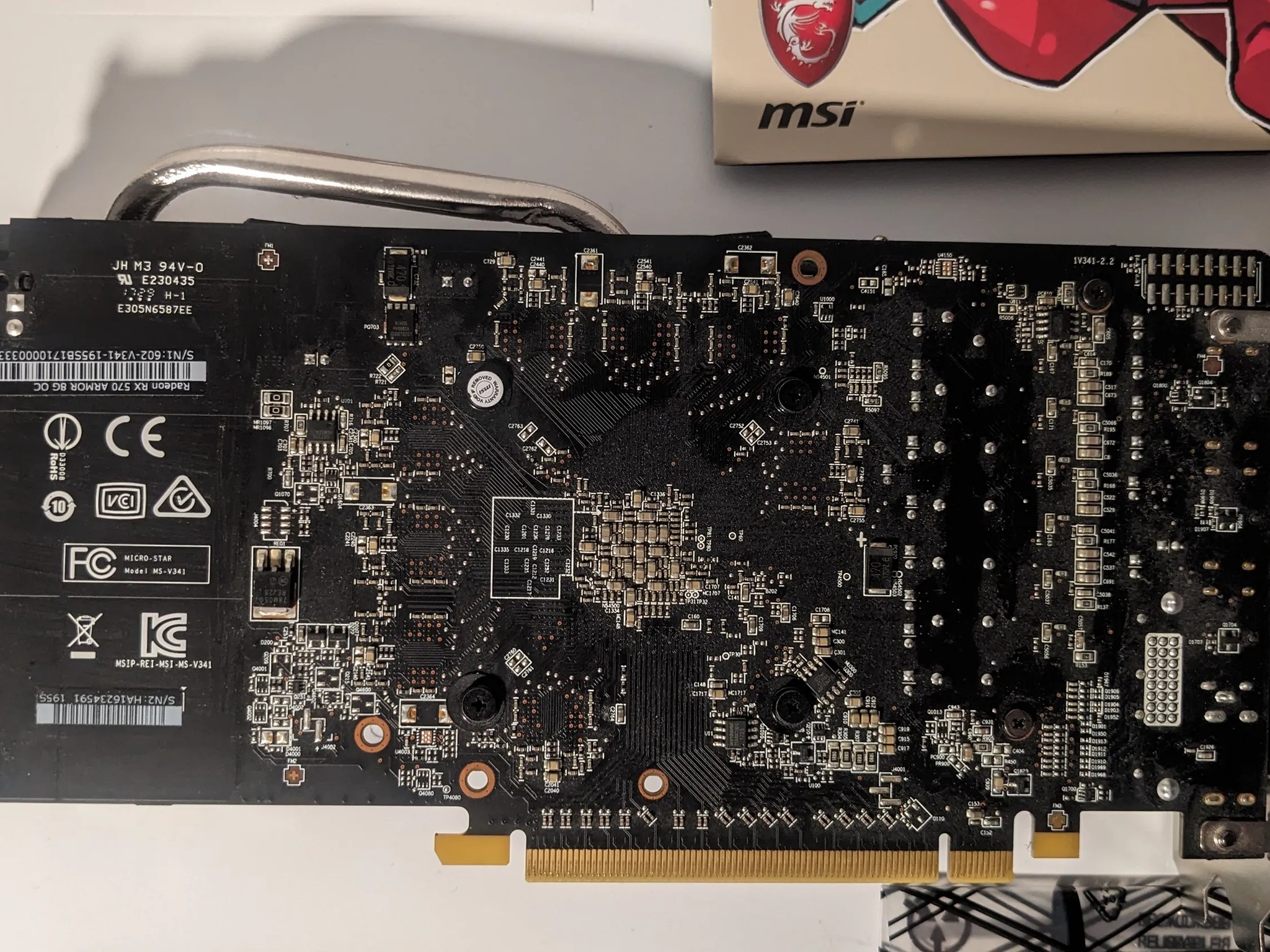 MSI Radeon Armor Rx 570 8GB