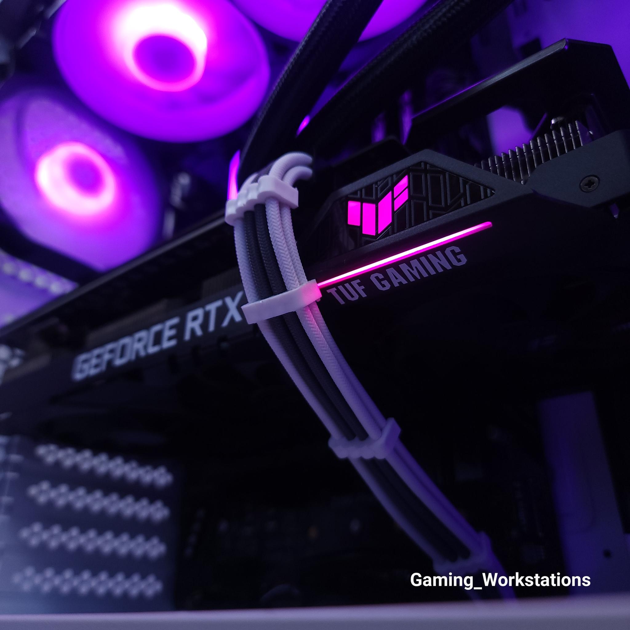 💜🤍RTX 3060Ti // Core i7 9700K // 16GB 3200MHz // 1TB NVMe Gen 3
