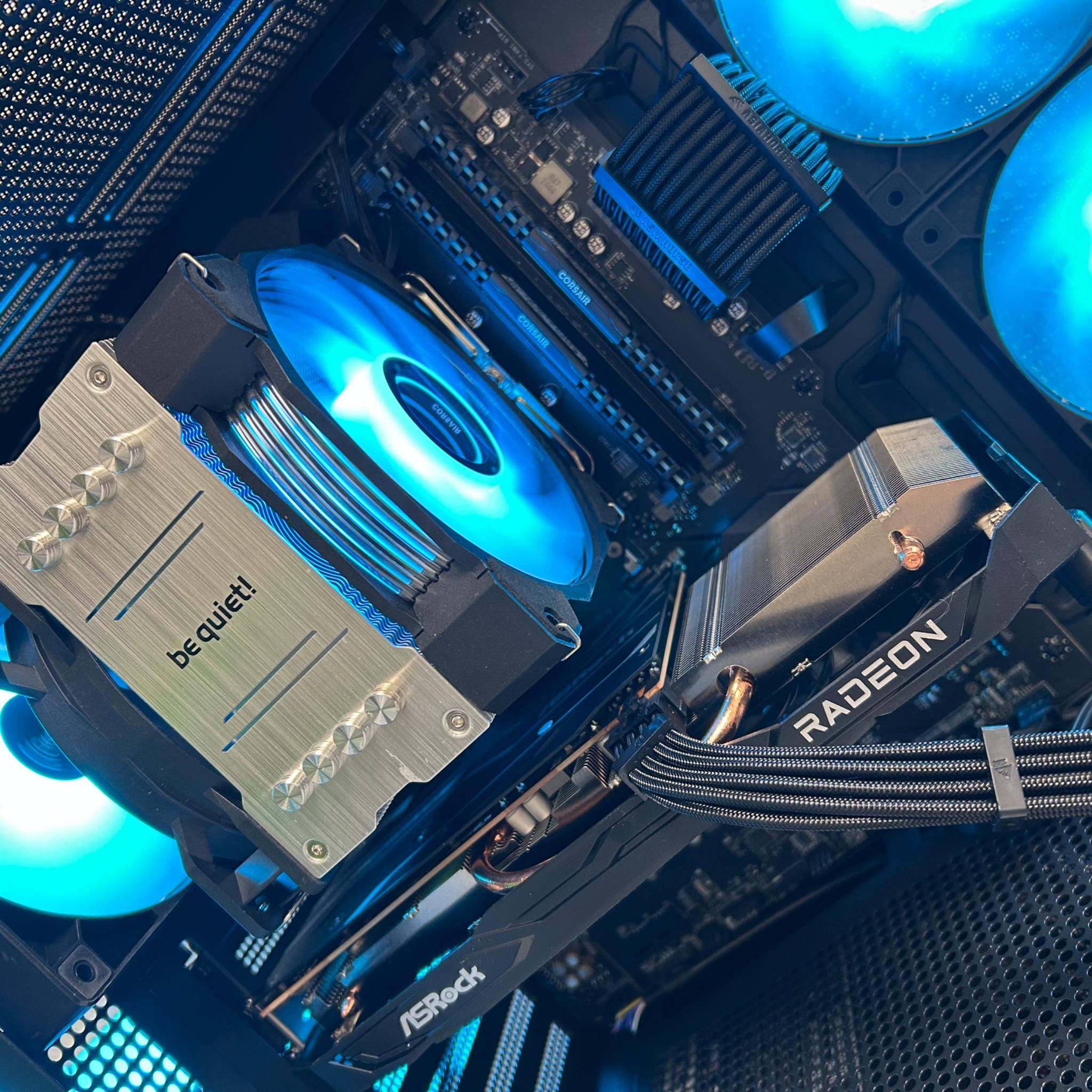 🎮 "Storm Ray RX6600" – Smooth 1080p Gaming in Style! 🌩️🖥️