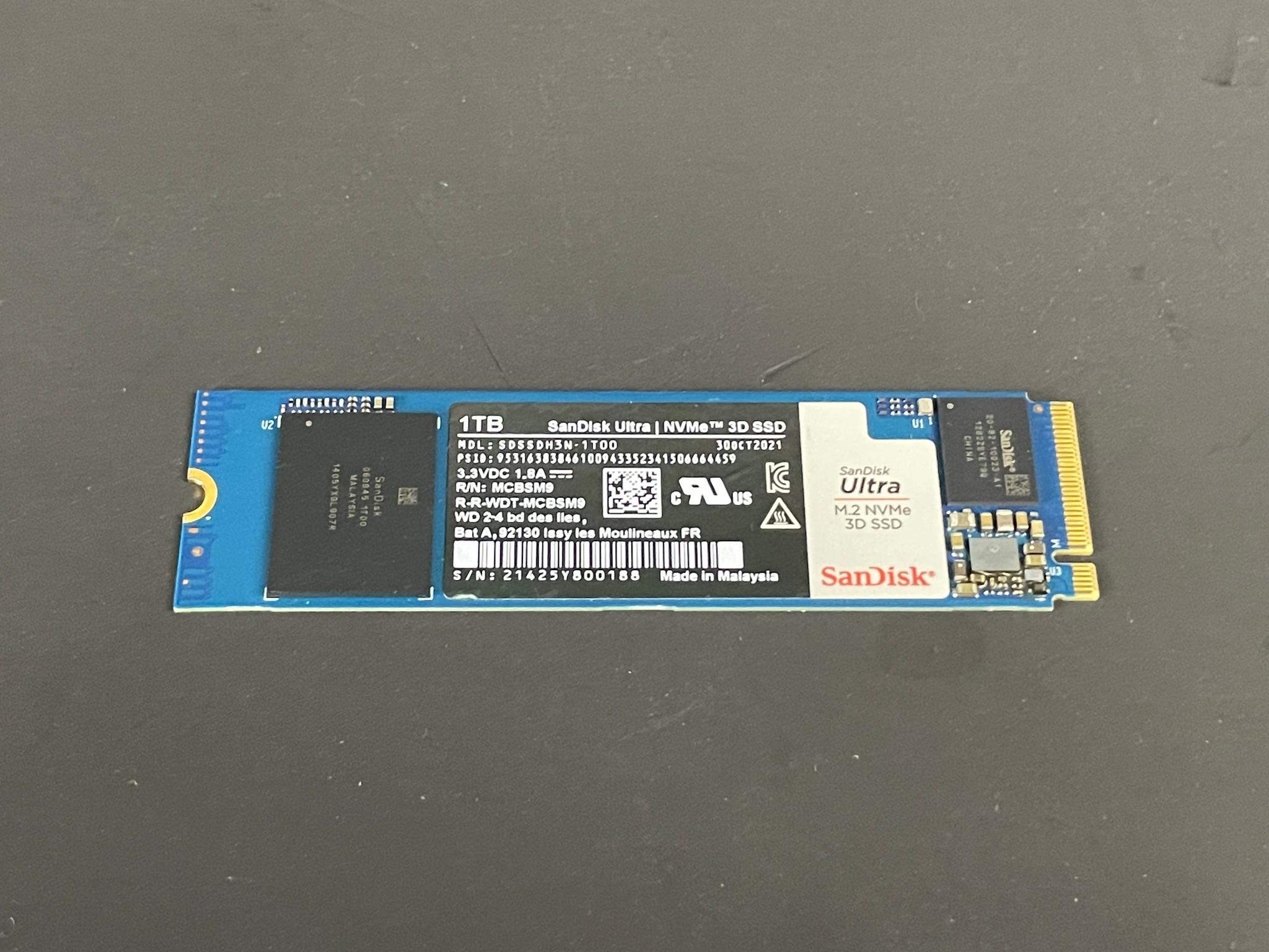SanDisk Ultra 1TB NVMe SSD | Free Shipping
