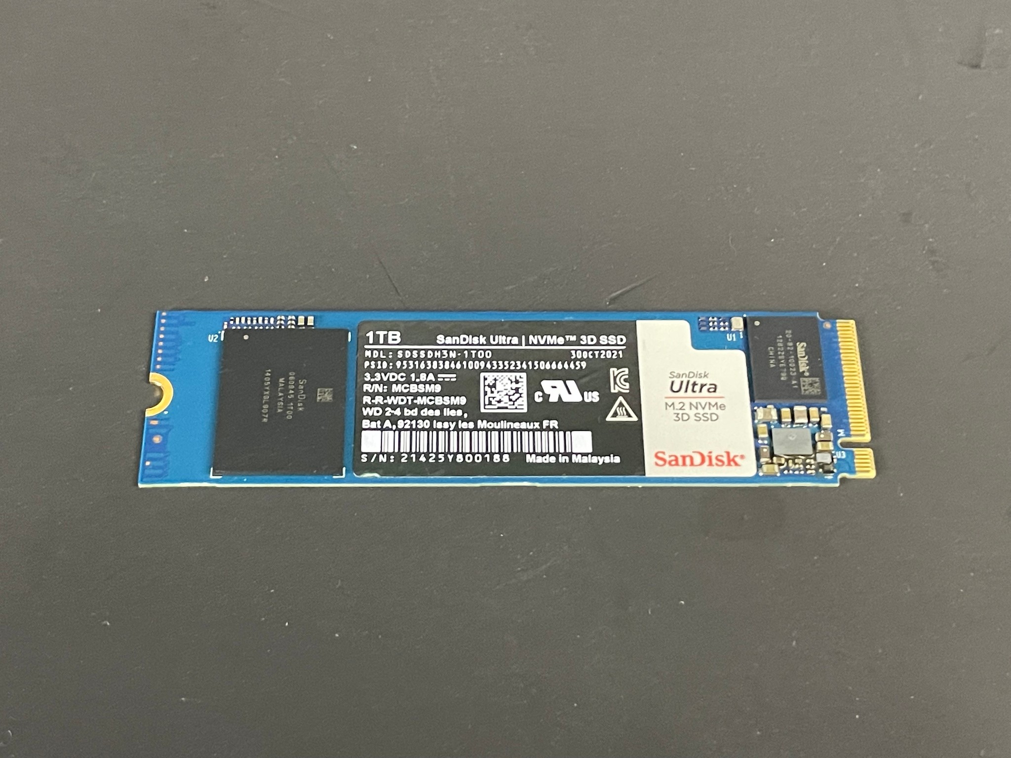 SanDisk Ultra 1TB NVMe SSD | Free Shipping
