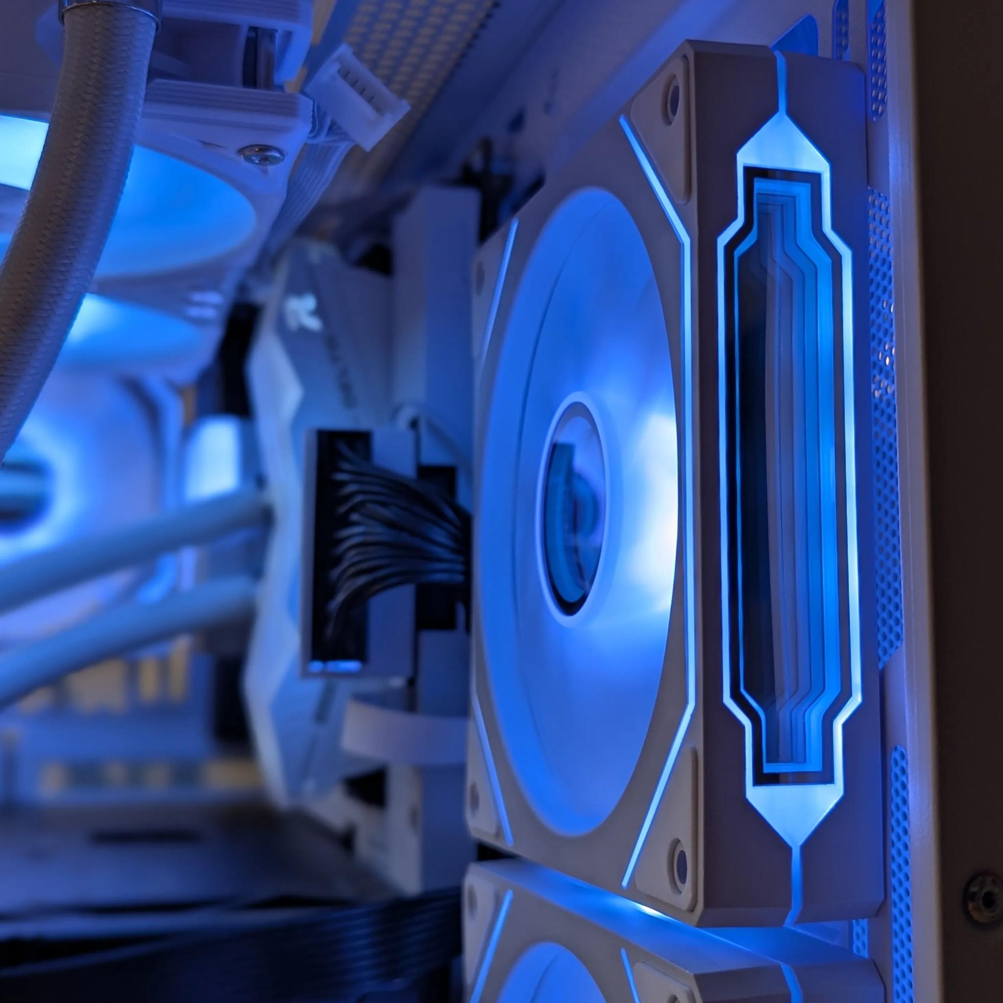 💀 Ghost – 4070 Gaming PC | 13600KF + 32GB DDR5 + NVMe Gen4 ⚡❄️