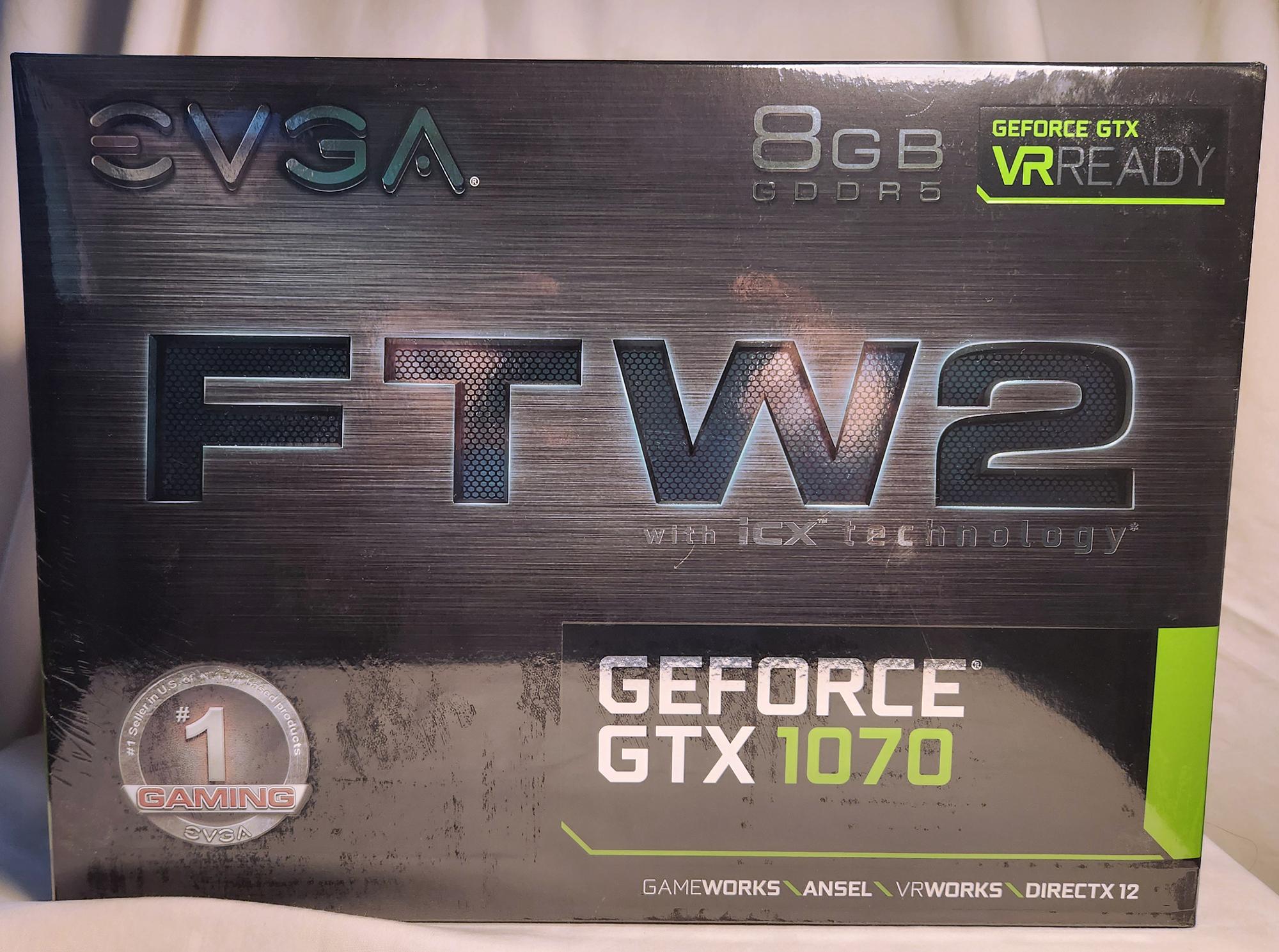 Brand New EVGA FTW2 Nvidia GTX 1070