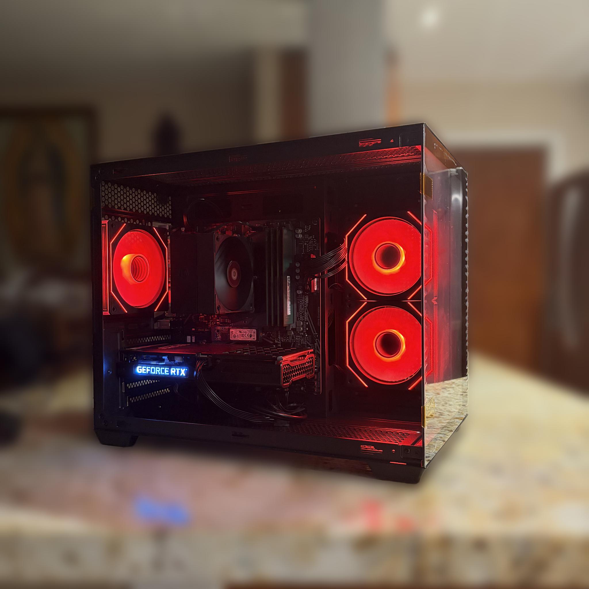 Black Gaming PC | RTX 3050 8GB | RYZEN 5 3600X | 16GB RAM | 500GB NVME SSD