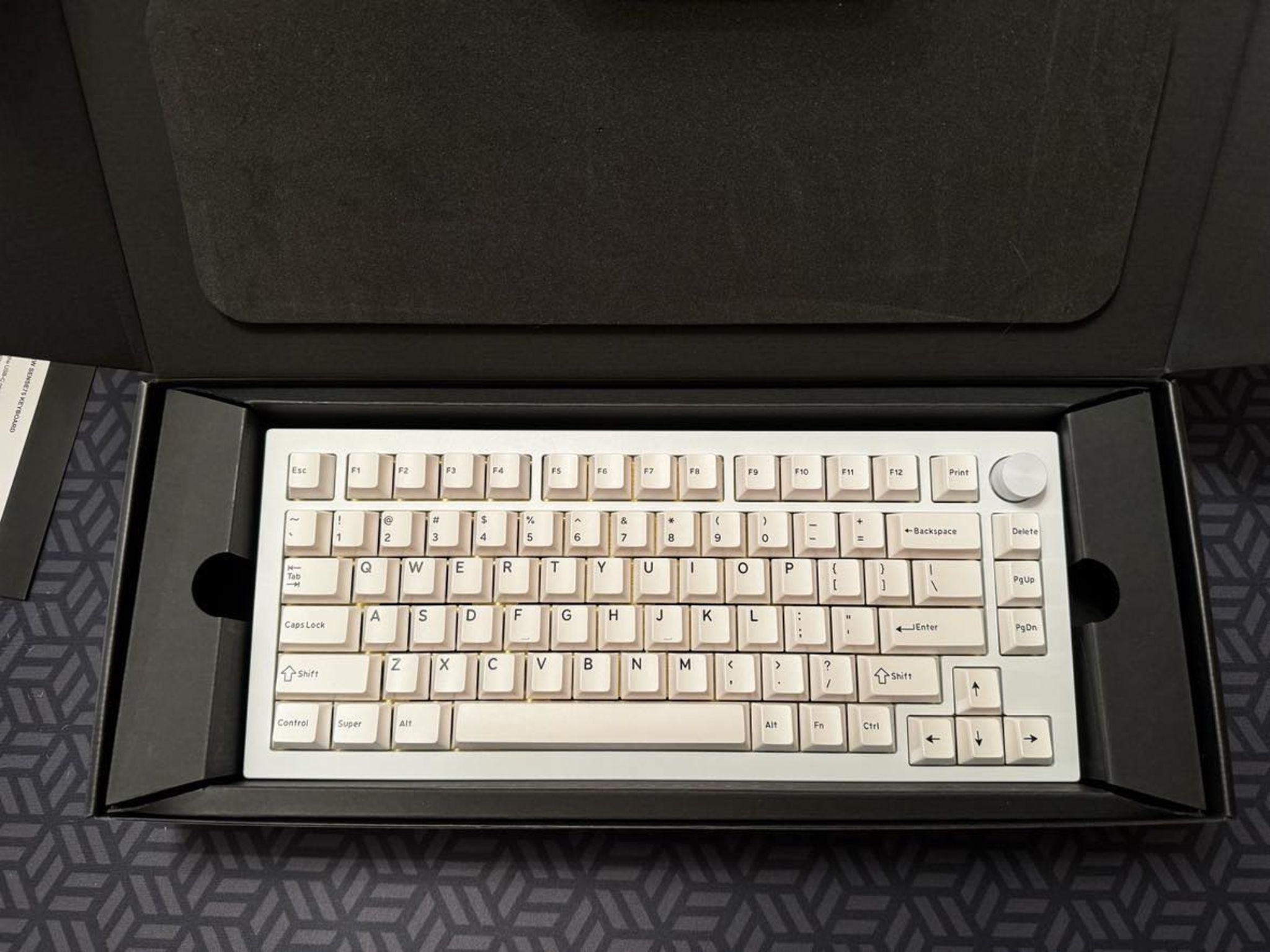 Drop SENSE75 Mechanical Keyboard - Polar White