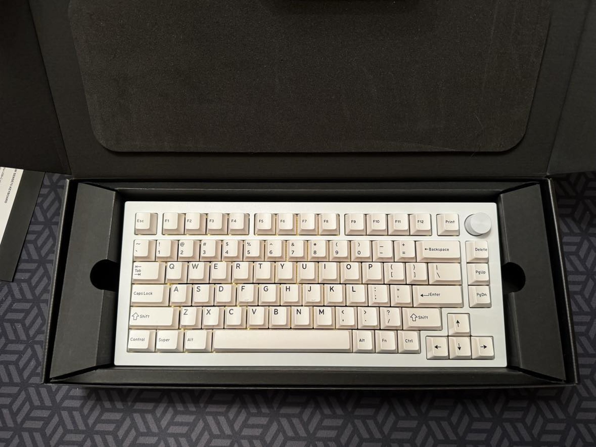 Drop SENSE75 Mechanical Keyboard - Polar White
