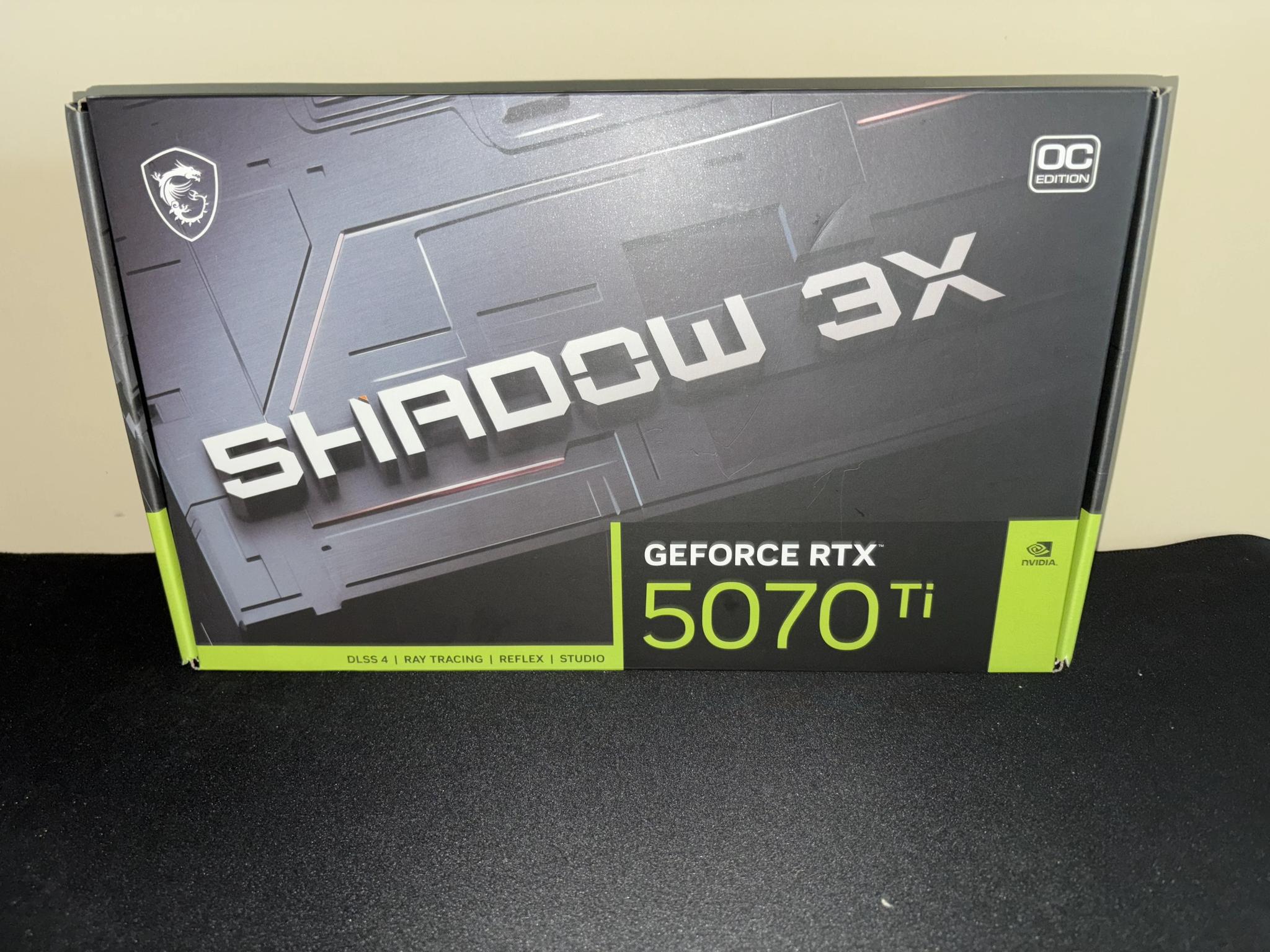 MSI GeForce RTX 5070 Ti 16G SHADOW 3X