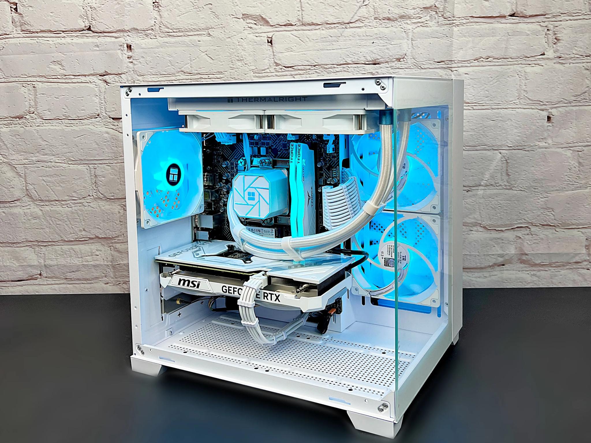 Liquid Cooled RTX 4070 Intel i5 12600K 32GB RAM 1TB M.2 Win 11 Gaming PC