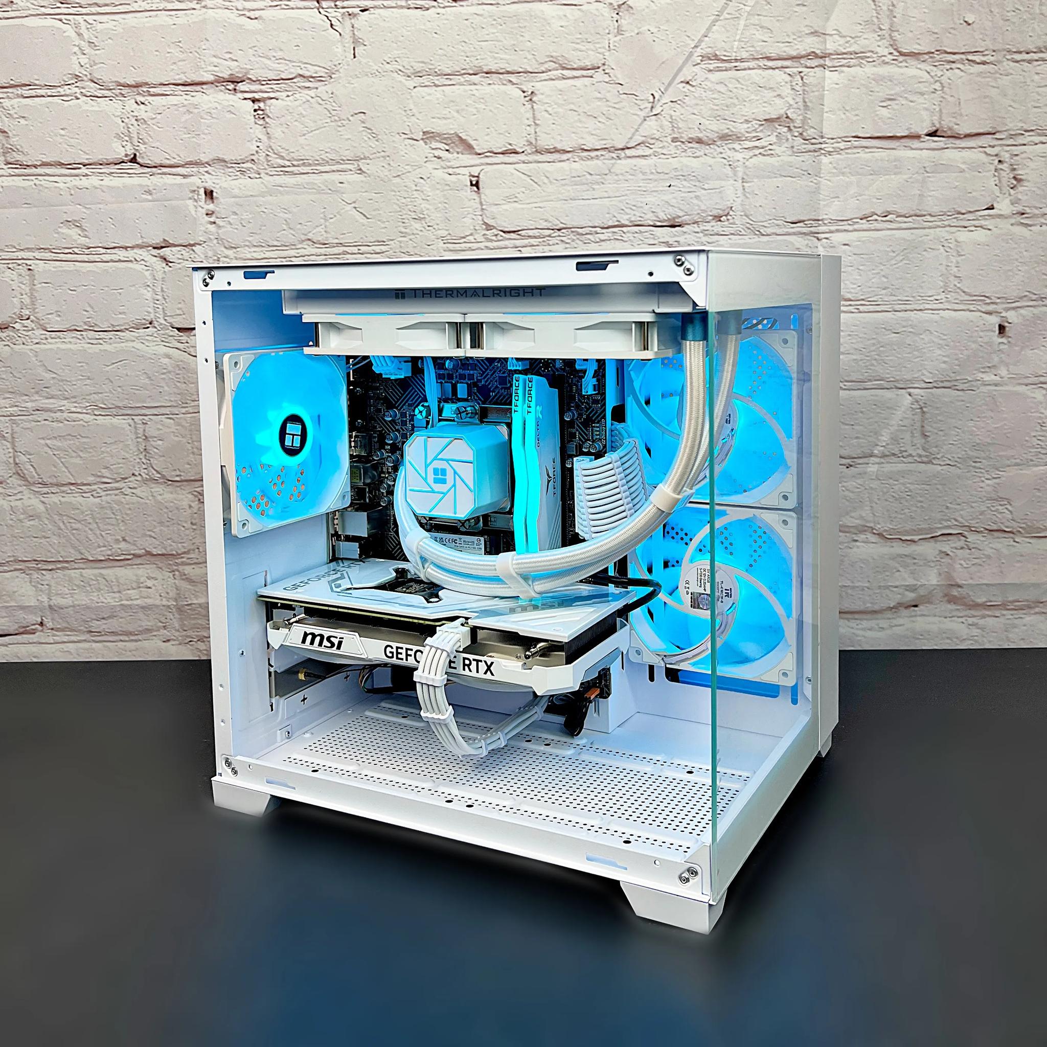 Liquid Cooled RTX 4070 Intel i5 12600K 32GB RAM 1TB M.2 Win 11 Gaming PC