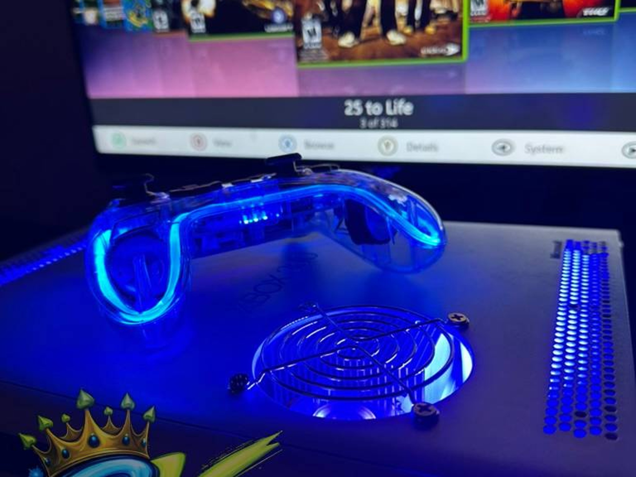 Xbox 360 - RGH3  - Custom LEDs - Jasper