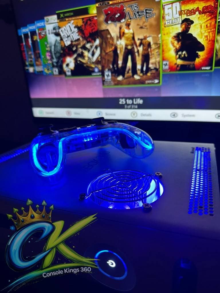 Xbox 360 - RGH3  - Custom LEDs - Jasper