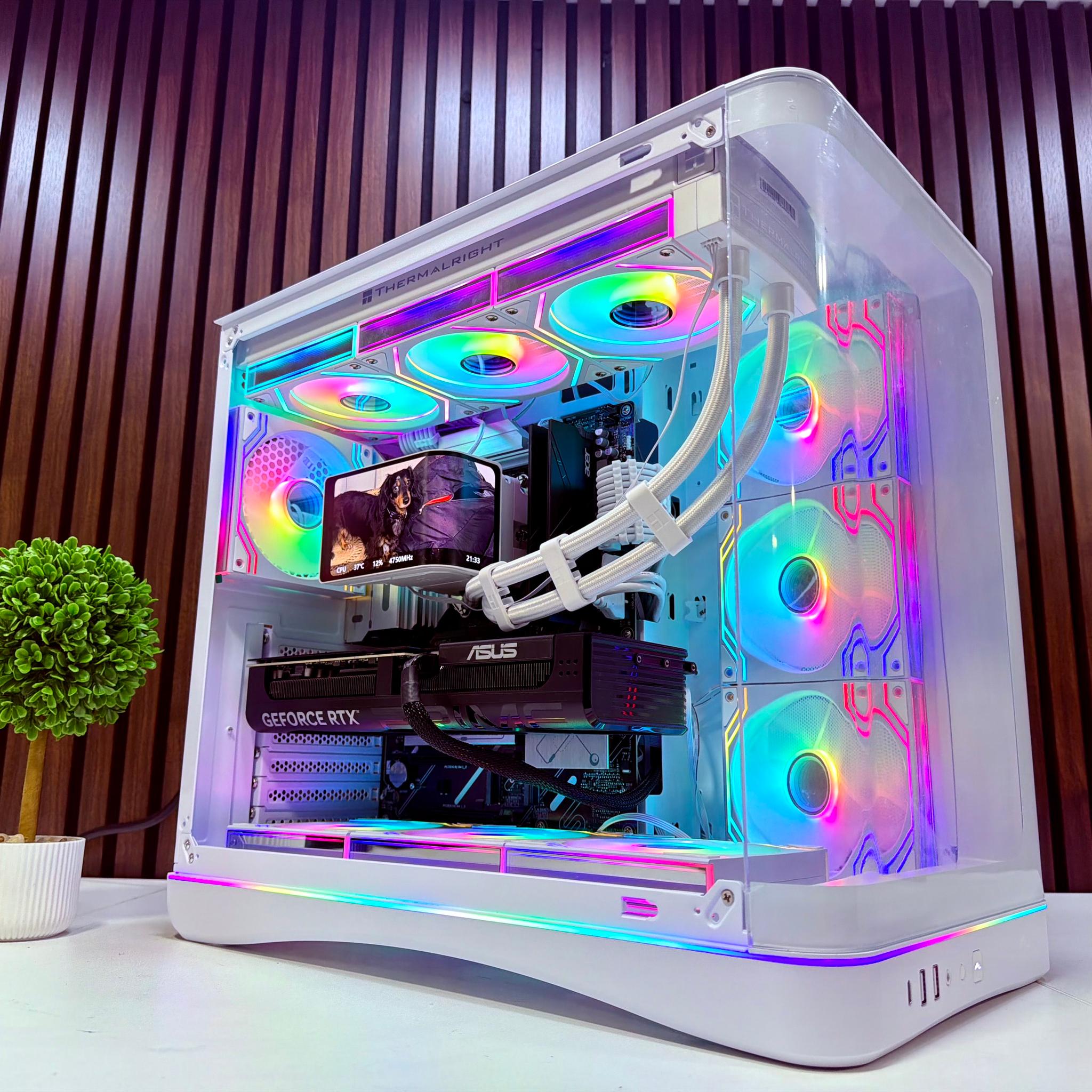 RTX 5080 | Ryzen 9800X3D | 32GB DDR5 | 2TB M.2 | 1000 Watt Gold PSU | LCD AIO