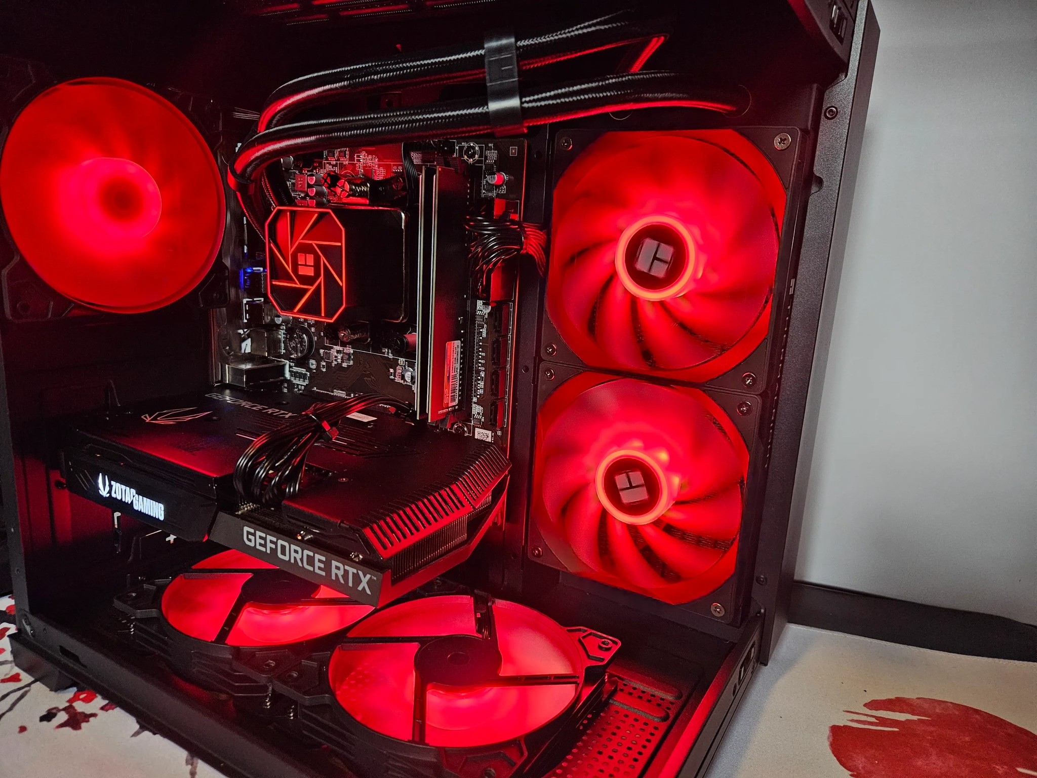 Cyber Monday deal! Dark Side liquid cooled RIG Ryzen 5 / 32GB DDR4 / 1TB SSD / RTX 3070