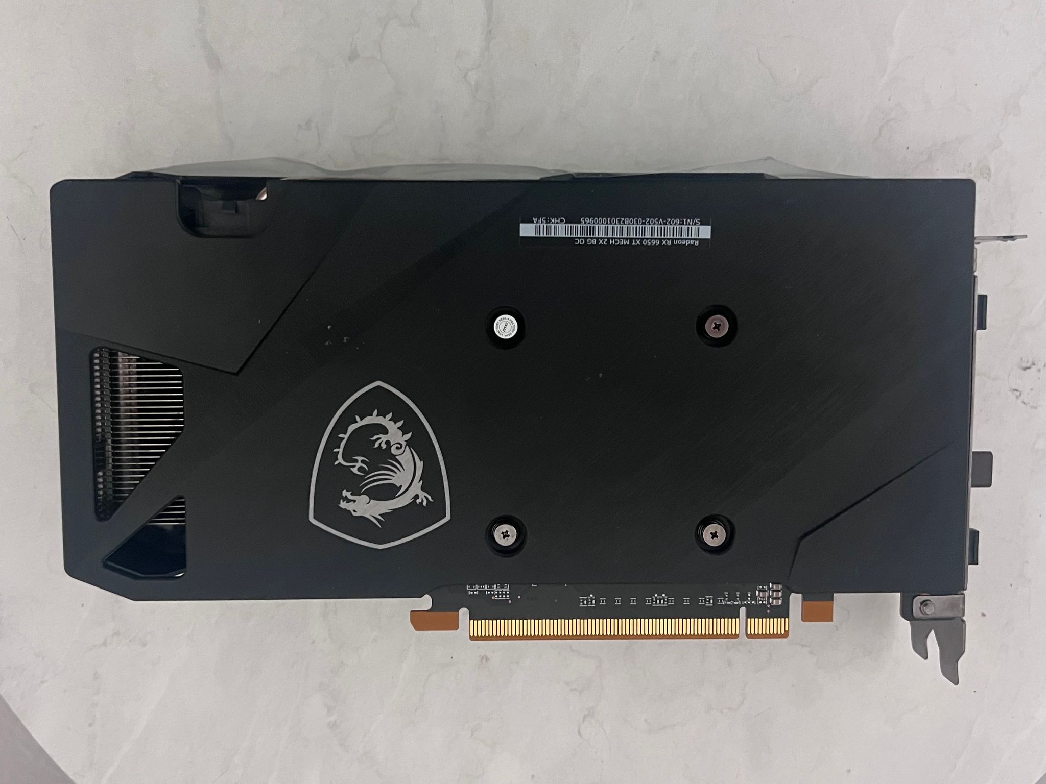 MSI MECH 2X OC Radeon RX 6650 XT