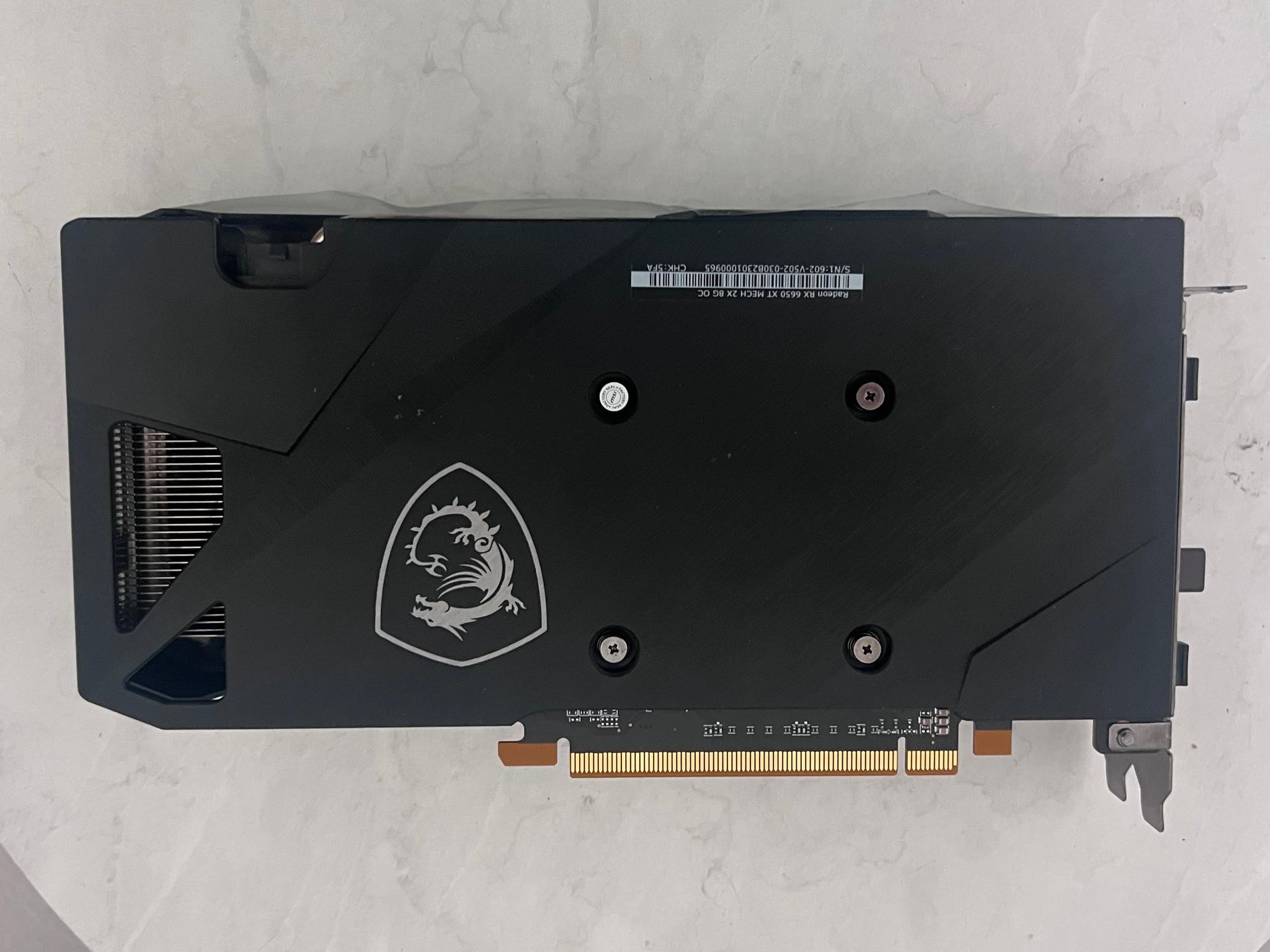 MSI MECH 2X OC Radeon RX 6650 XT