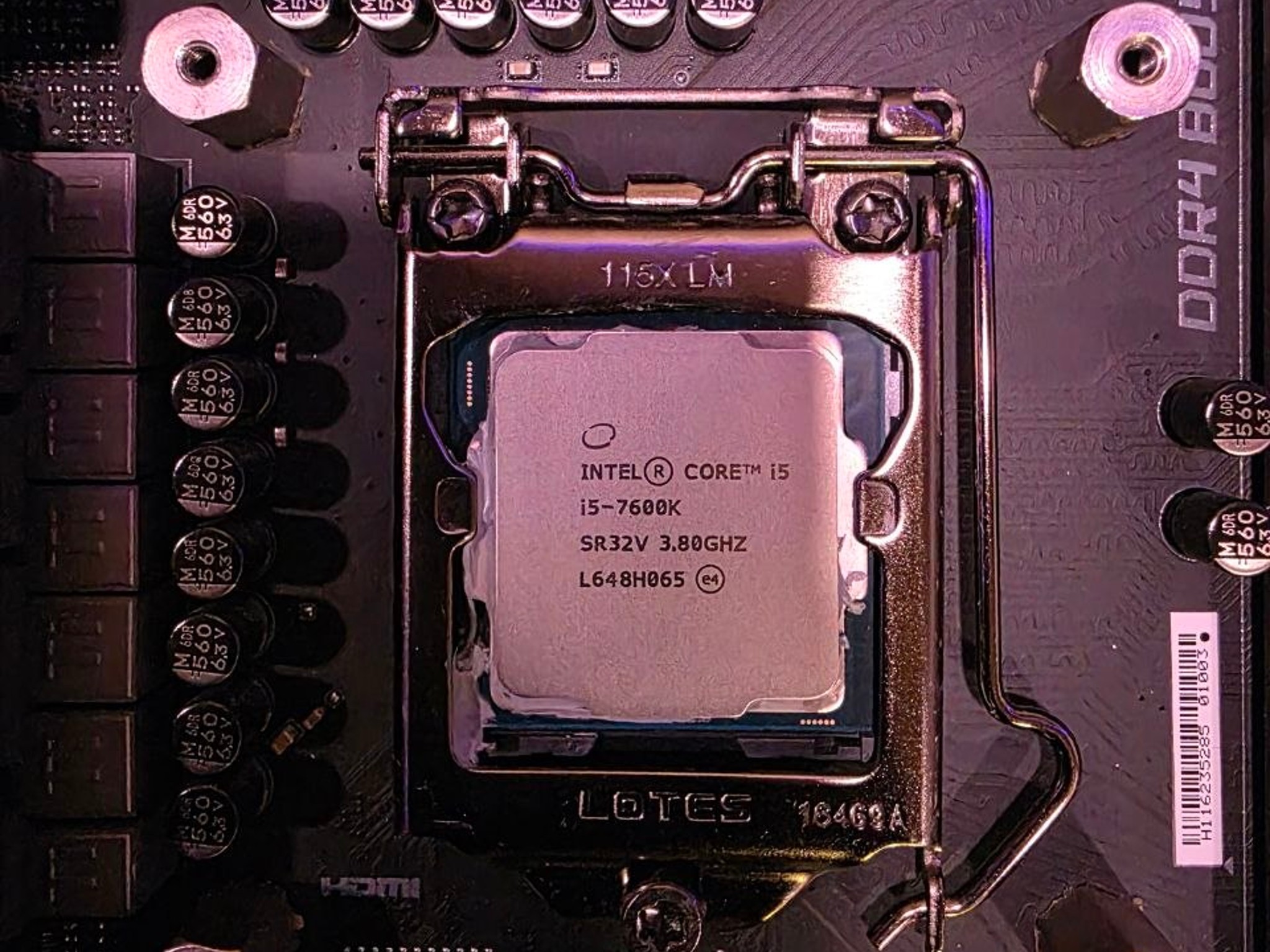 MSI Z270 Gaming M7 | Intel Core i5 7600K w/ CPU Cooler | No RAM