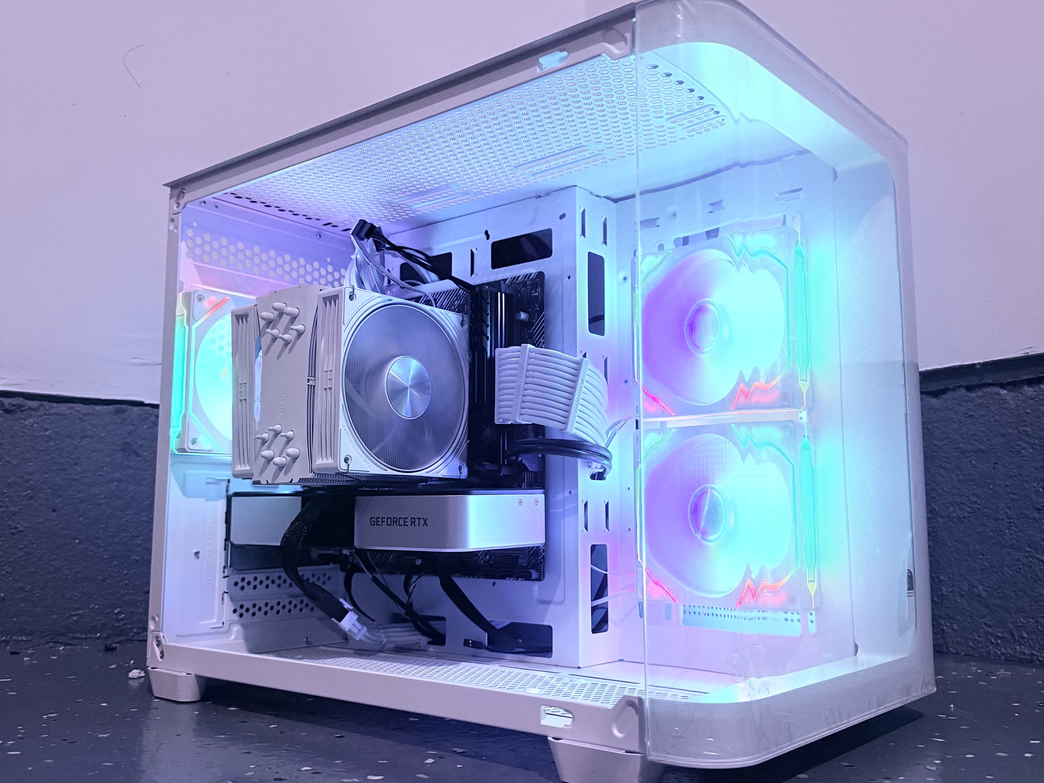 🌈"Stellar Halo"⚪️ | 1440p Gaming | RTX 3060 Ti | Ryzen 5 3600 | 16GB Ram | 500GB SSD | Free Ship