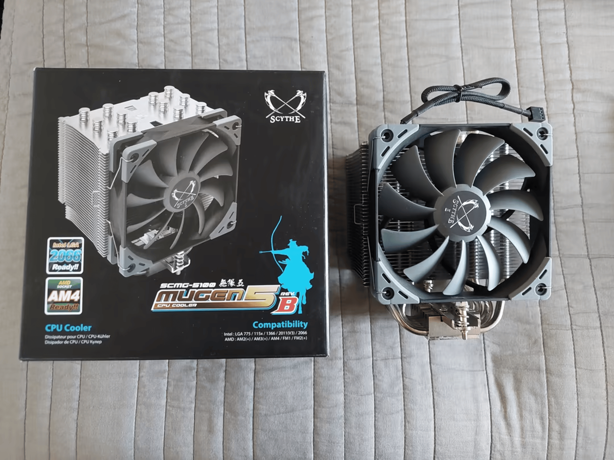 Used Scythe Mugen 5 Rev. B CPU Cooler