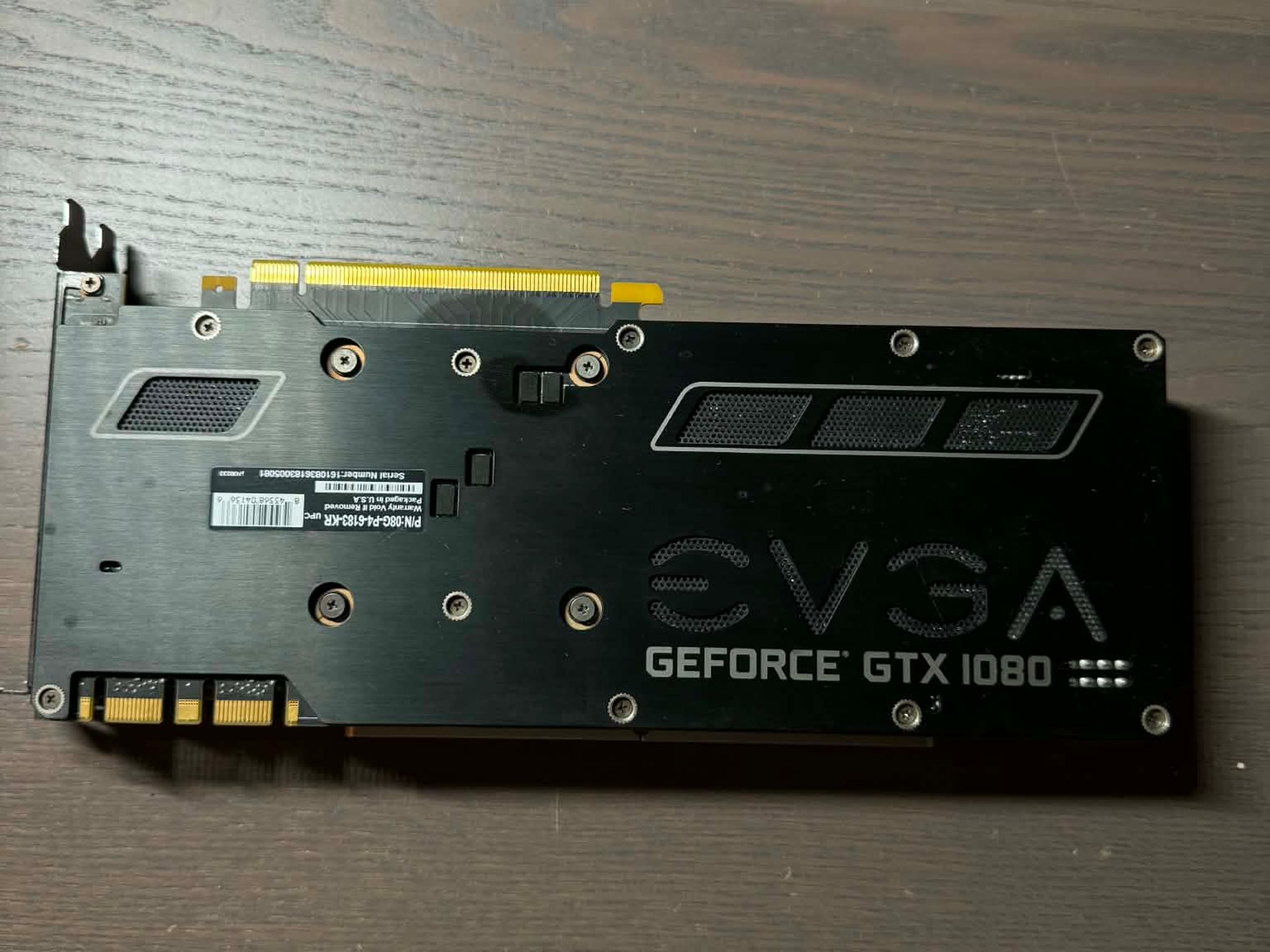 EVGA NVIDIA GeForce GTX 1080 8GB GPU 08G-P4-6183-KR SC Gaming ACX 3.0