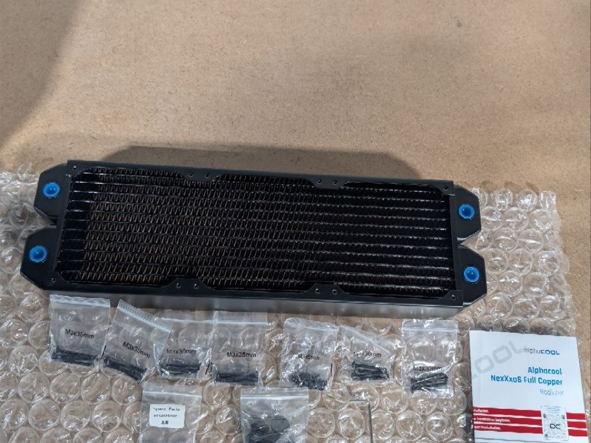 Alphacool NexXxoS UT60 Full Copper Dual-Flow 360mm Radiator (14390)