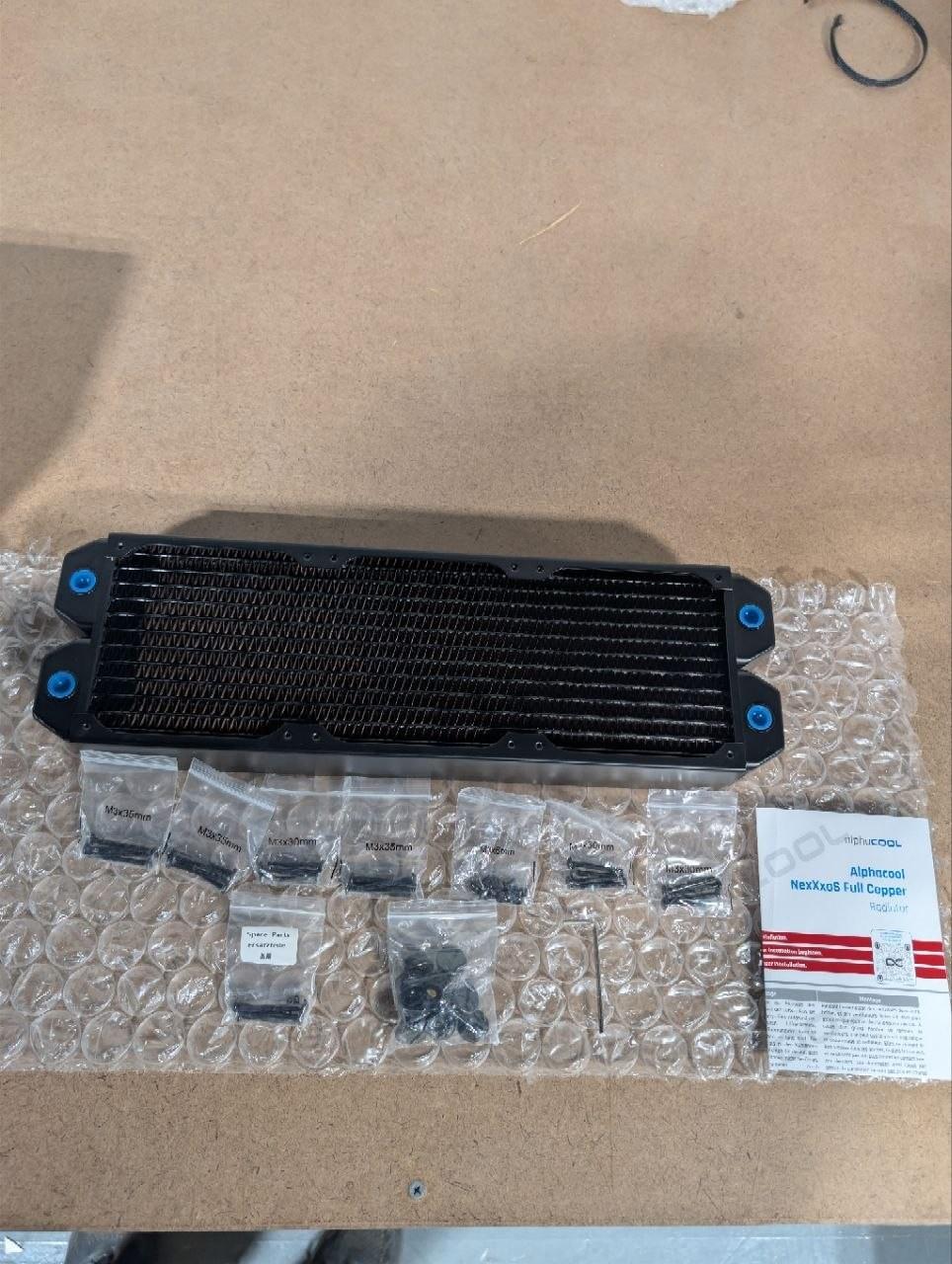 Alphacool NexXxoS UT60 Full Copper Dual-Flow 360mm Radiator (14390)