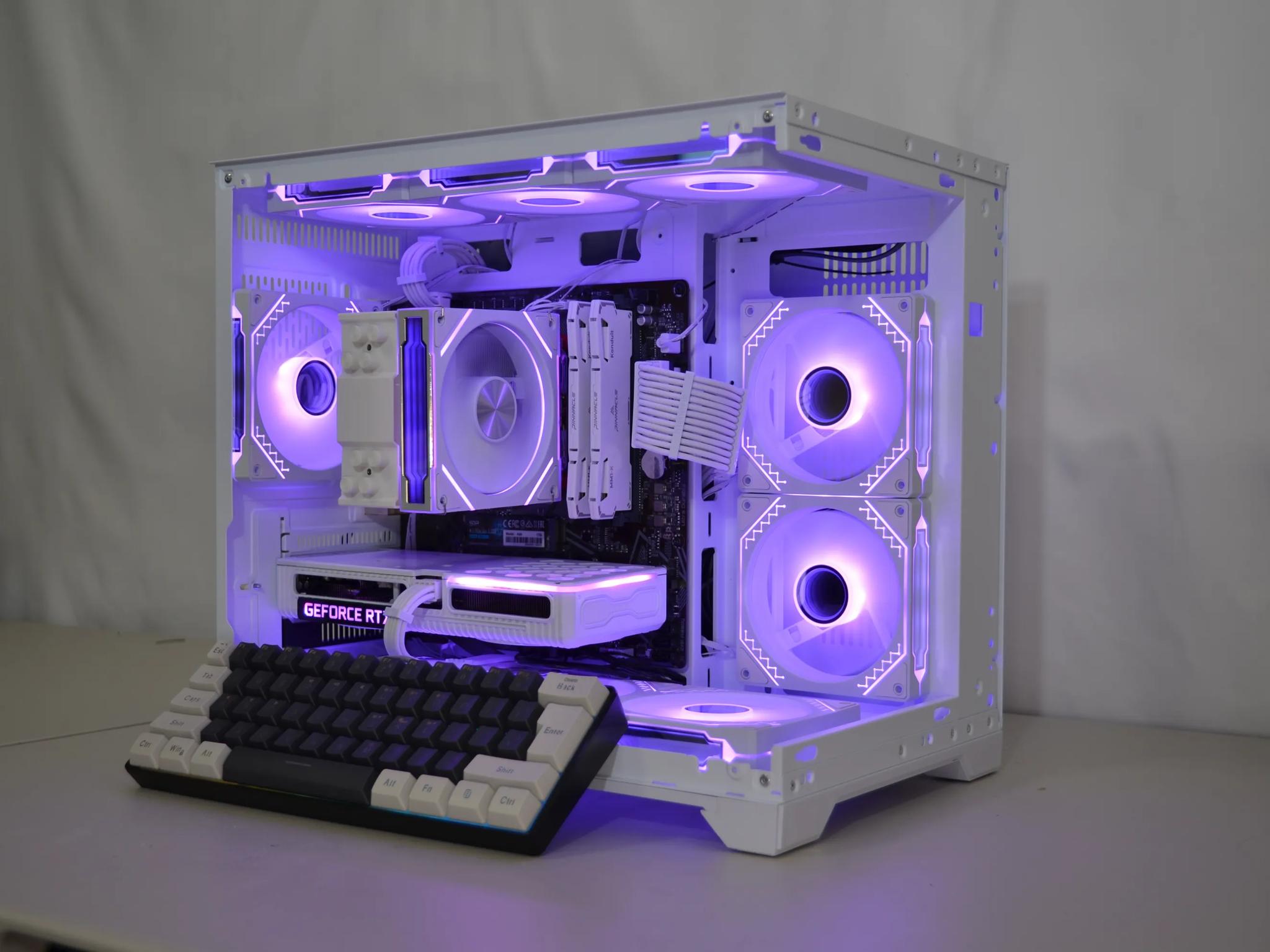 ⚪White Out⚪ Free Keyboard⌨️ | RTX 3060ti | Ryzen 5 5500 | 1tb NVMe | Windows 11 FULLY ACTIVATED