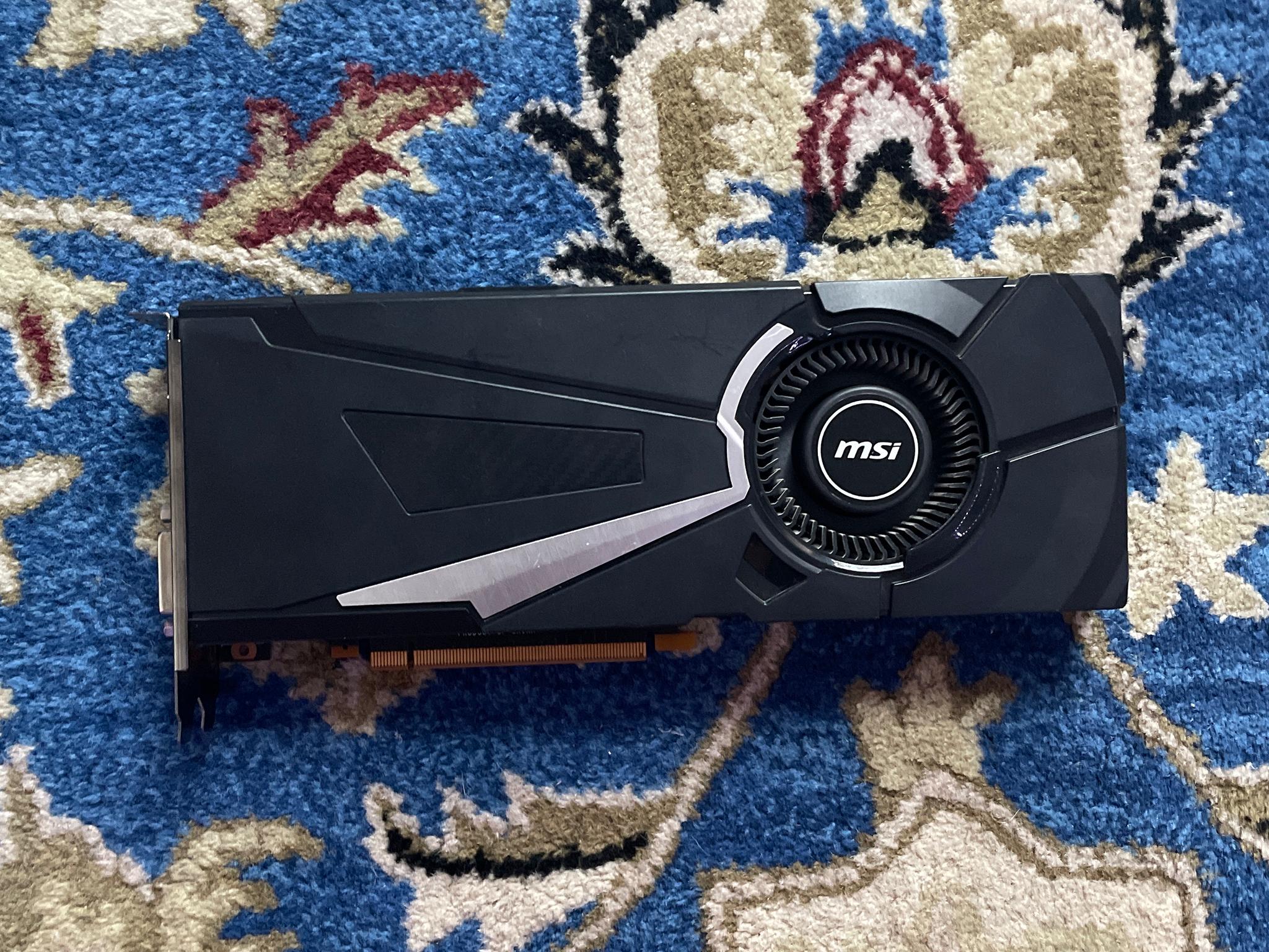GTX 1070 aero Msi 8gb