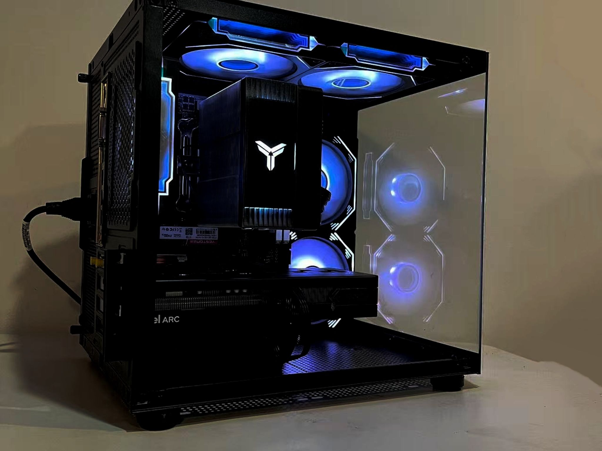 🔥For Sale🔥 Arc B580 12G|R5-5600|1TB M.2|16GB RAM|ARGB Fans|WIFI||DepxTech Pre-Built PC