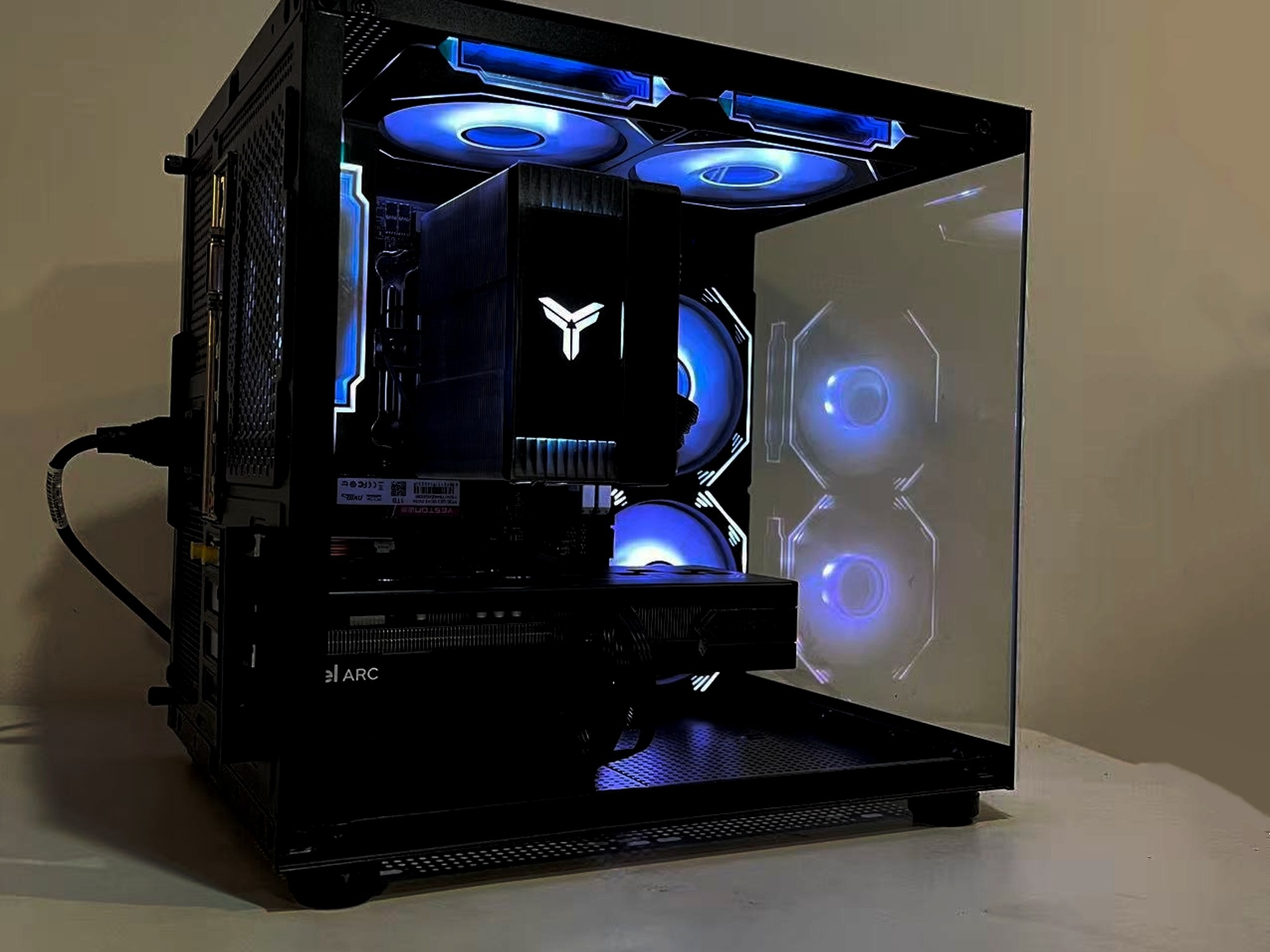 🔥For Sale🔥 Arc B580 12G|R5-5600|1TB M.2|16GB RAM|ARGB Fans|WIFI||DepxTech Pre-Built PC