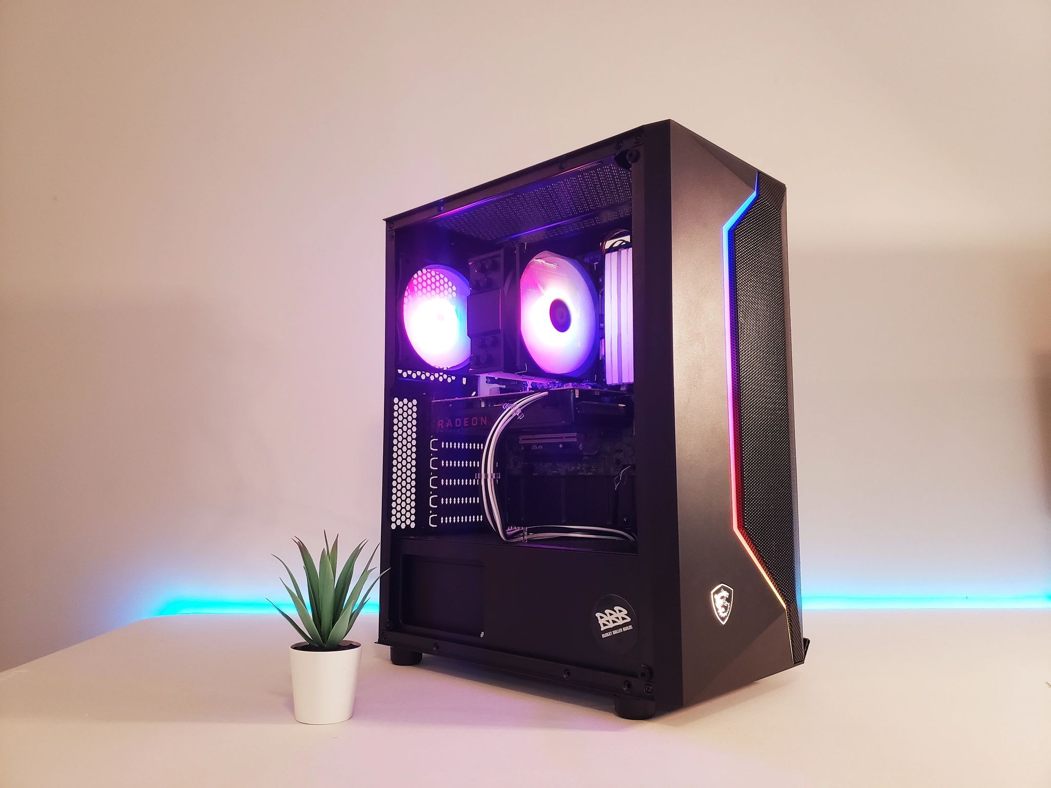 MSI Gaming PC | ⚙️RX580 8GB | Changeable RGB Lighting ✨ |