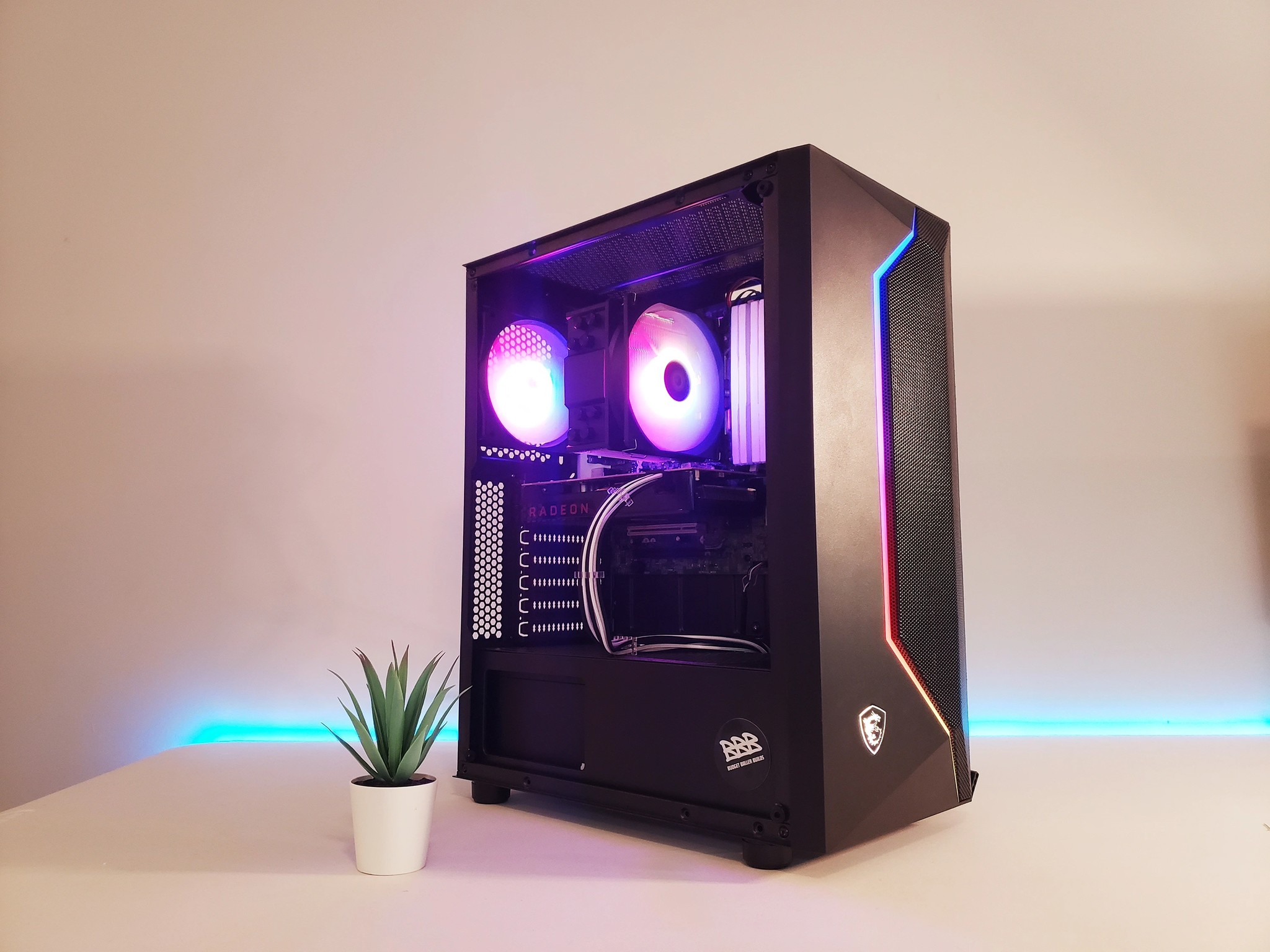 MSI Gaming PC | ⚙️RX580 8GB | Changeable RGB Lighting ✨ |