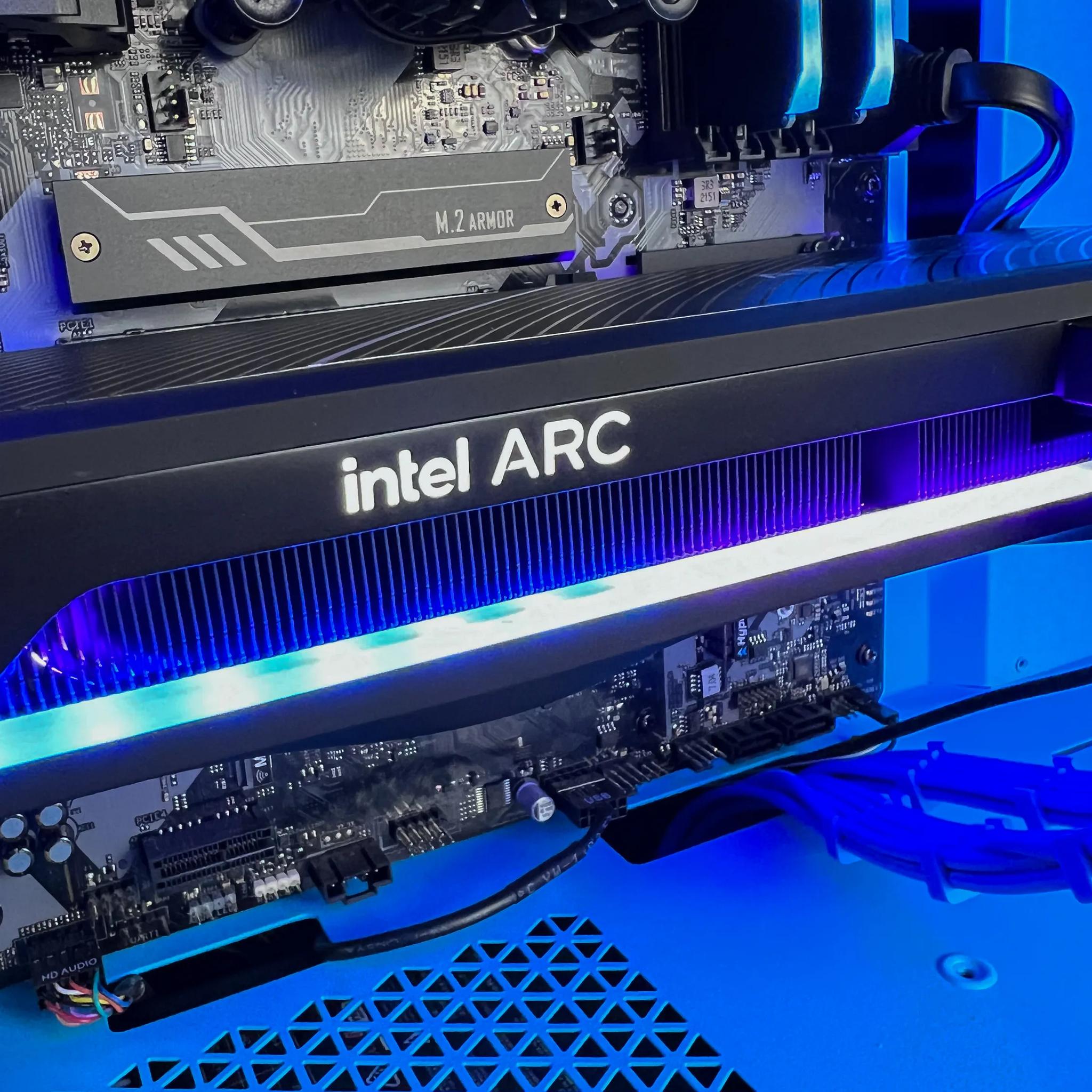 Intel Blue Mid-Range Gaming PC | i5-12400 | Arc LE A770