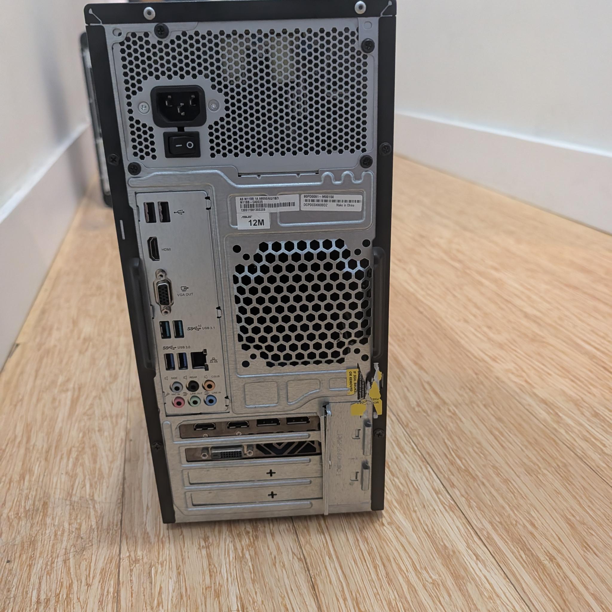 Custom ASUS Gaming PC | RX 580 8GB | I7 6700K | 16GB DDR4 | 512GB SATA SSD |