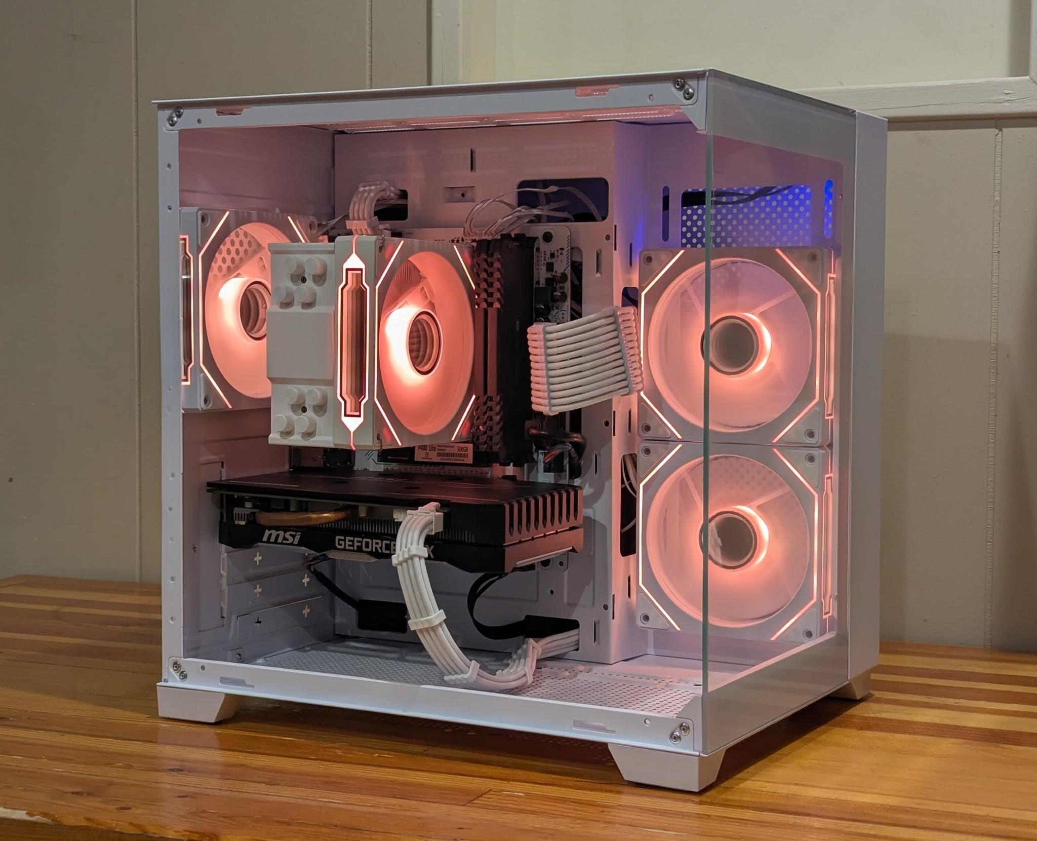 White RGB Gaming PC | Ryzen 5 2600x + GTX 1660 | 1080p Beast 🔥