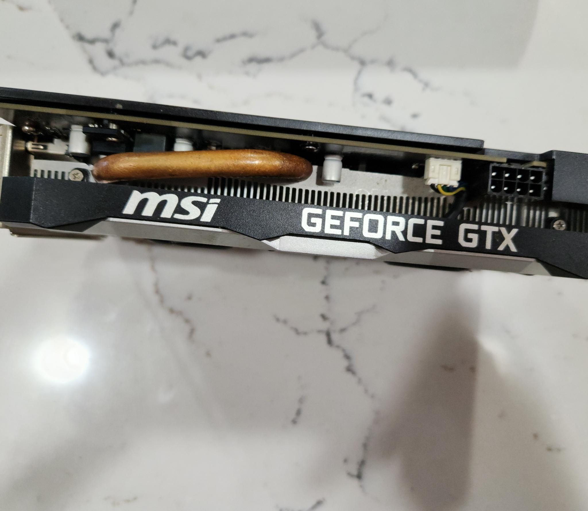 MSI VENTUS XS OC edition GTX 1660 Super 6gb
