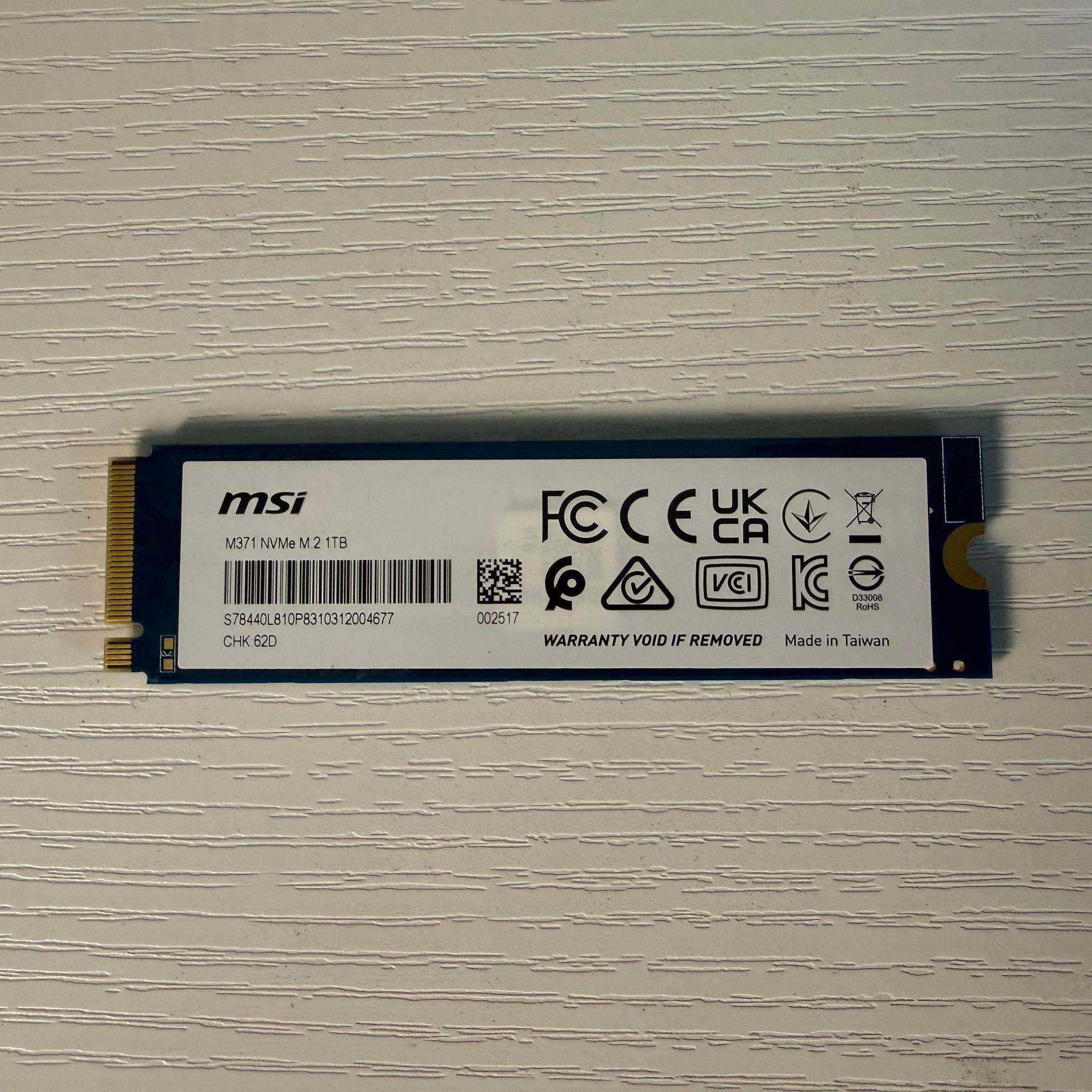 MSI M371 1TB
