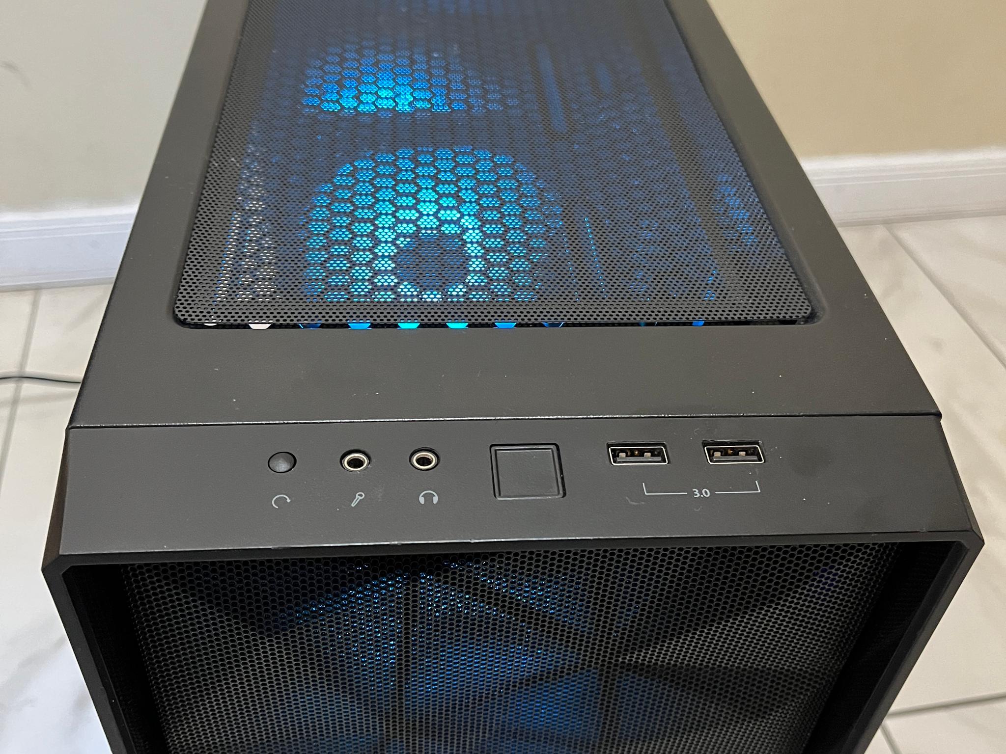 🟠🔥RTX 3070, Intel i5-9400, 16GB RAM, 500GB SSD, High Performance RGB Gaming PC w/ Wi-Fi & Remote 🖥️🔵