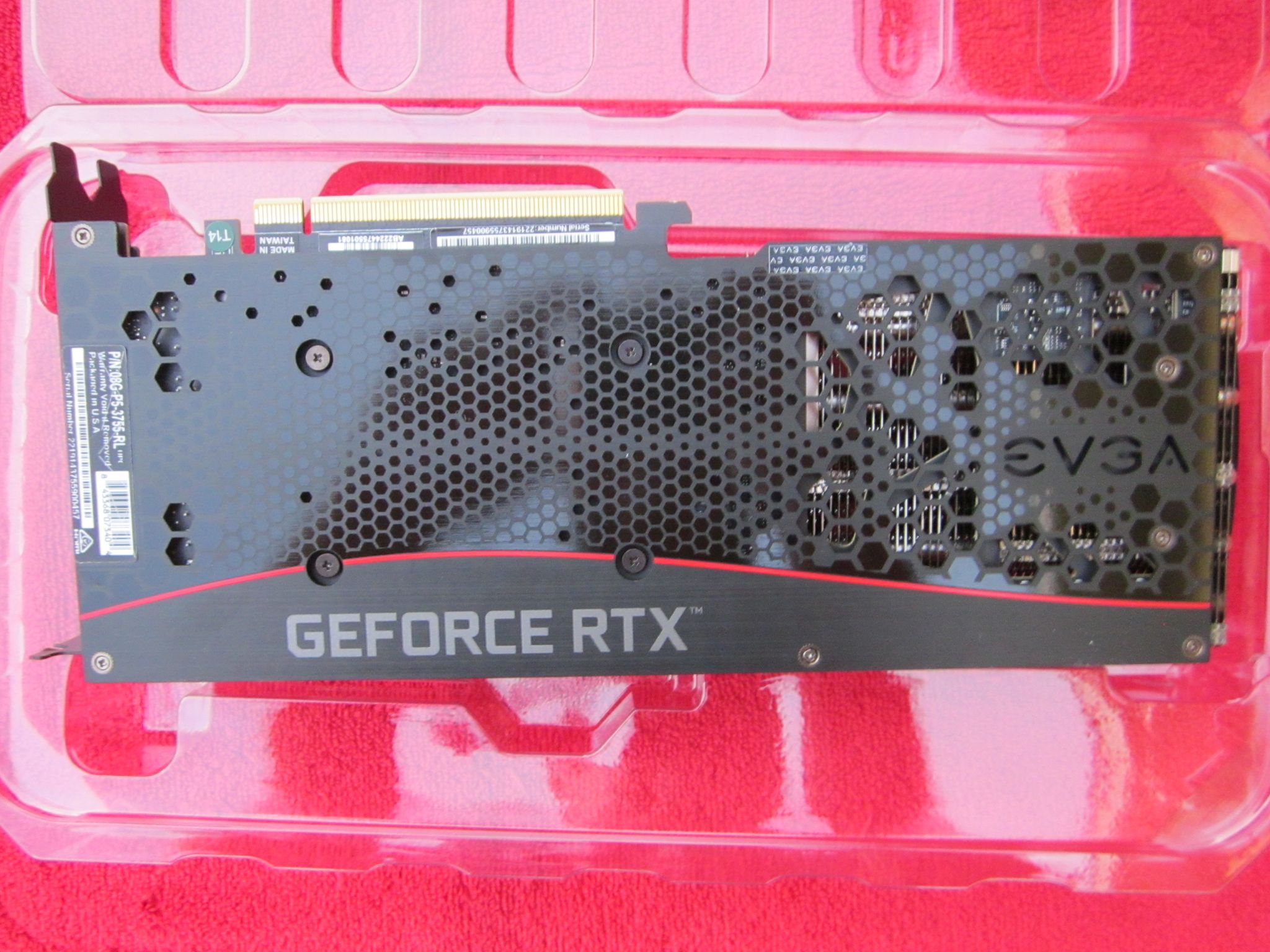 EVGA GeForce RTX 3070 XC3 ULTRA GAMING, 08G-P5-3755-RL, 8GB GDDR6, ARGB LED, Metal Backplate