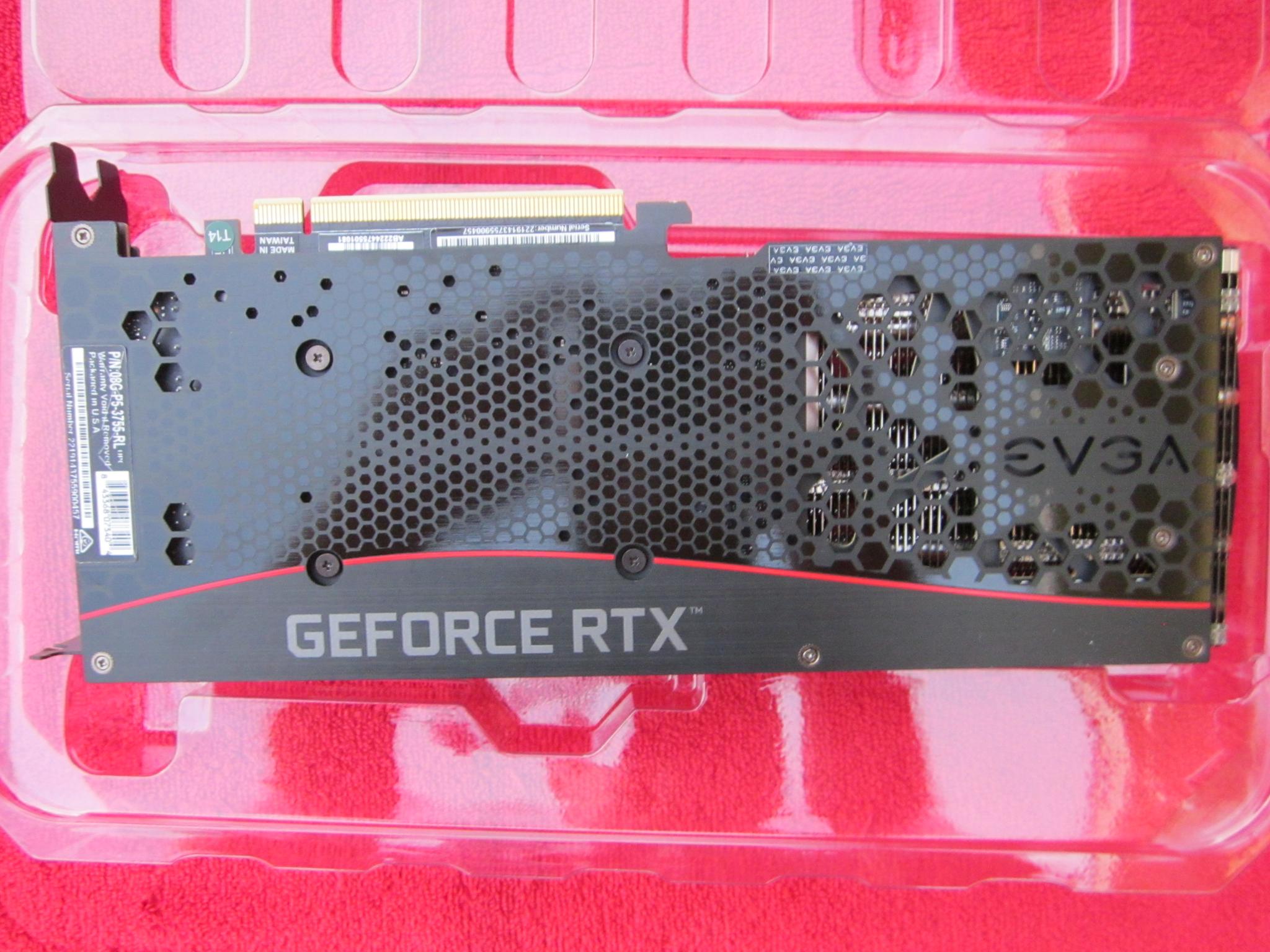 EVGA GeForce RTX 3070 XC3 ULTRA GAMING, 08G-P5-3755-RL, 8GB GDDR6, ARGB LED, Metal Backplate