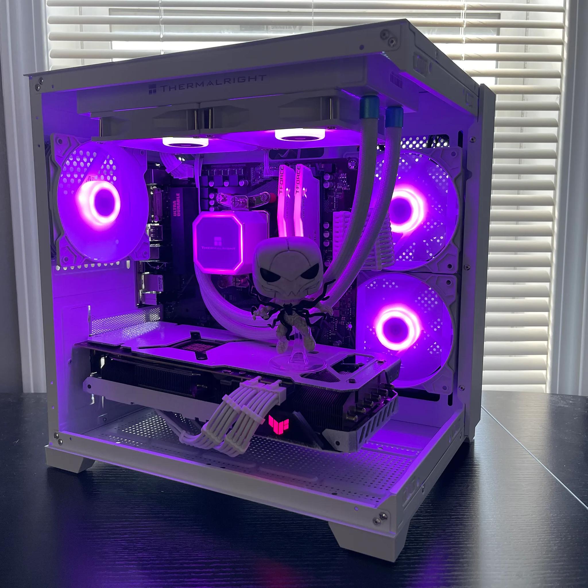 ⚪White Spider🕸️🌊Liquid Cooled🌊 RTX 3080 | Ryzen 7 5800X | 1TB NVME | 32GB RAM