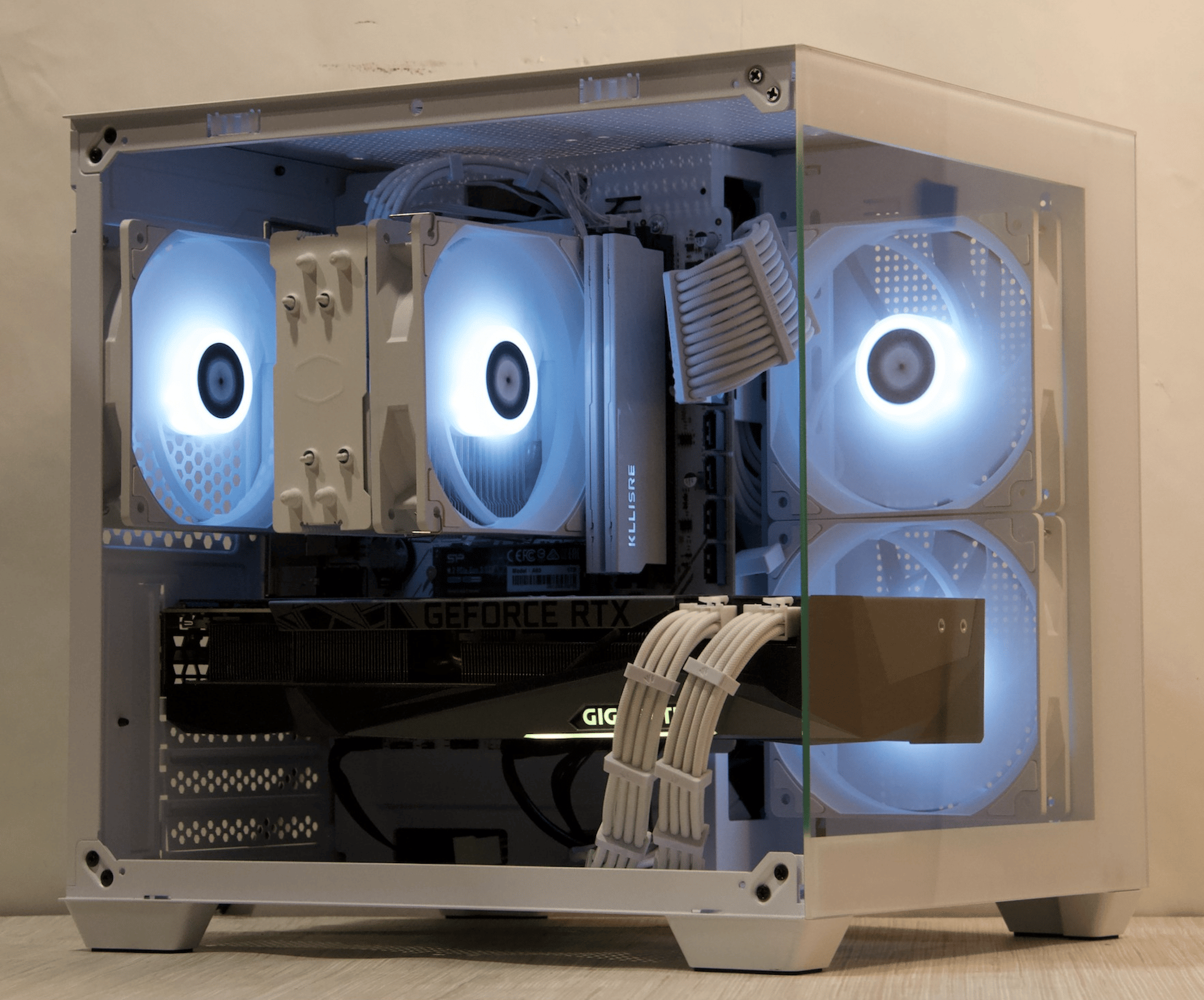 RTX 3080, Ryzen 7 5700X, 32GB DDR4, 1TB NVMe SSD, WiFi - 1440p Gaming PC