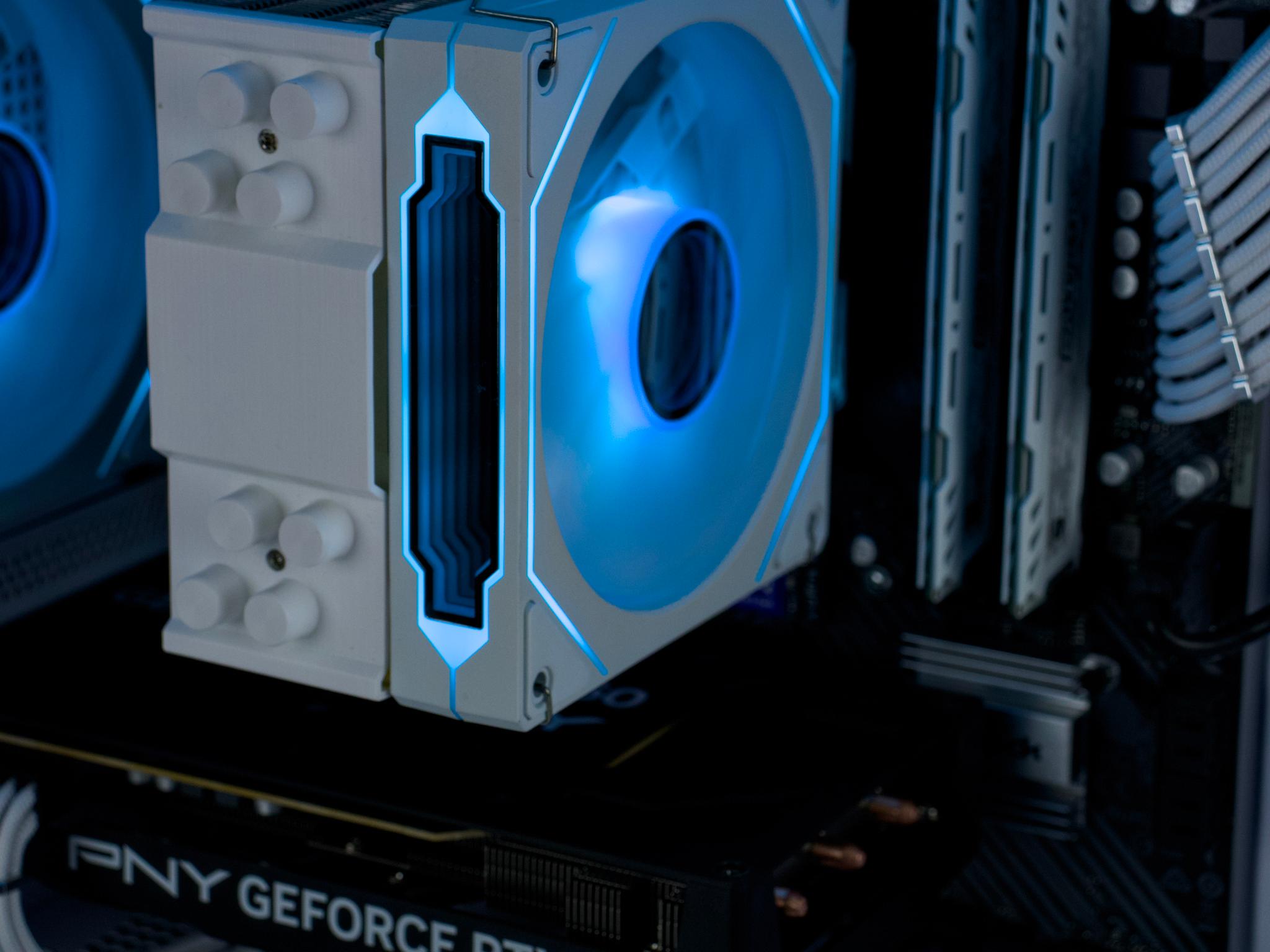🧊❄️🧊 White Gaming PC – RTX 5060, Ryzen 5 5500, 16GB RAM, 1TB SSD - WiFi 🧊❄️🧊