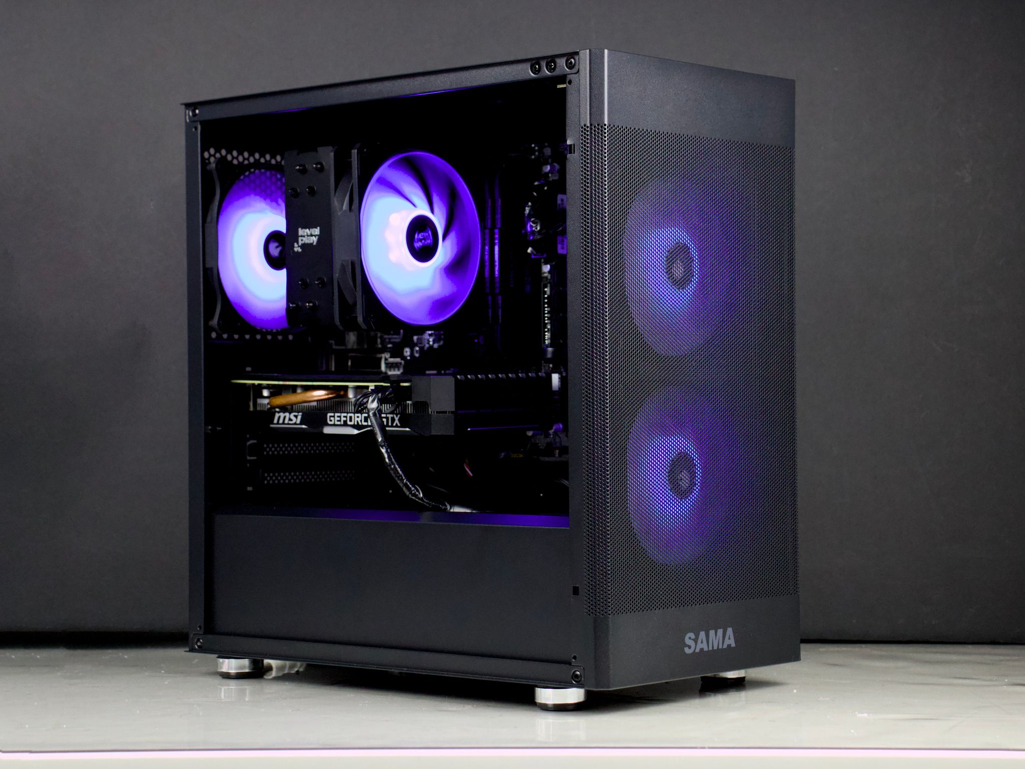 ⚫Powerful Value Gaming PC – Ryzen 7, GTX 1660 Super, 16GB Ram, 500GB SSD - RGB/WiFi/BlueTooth⚫